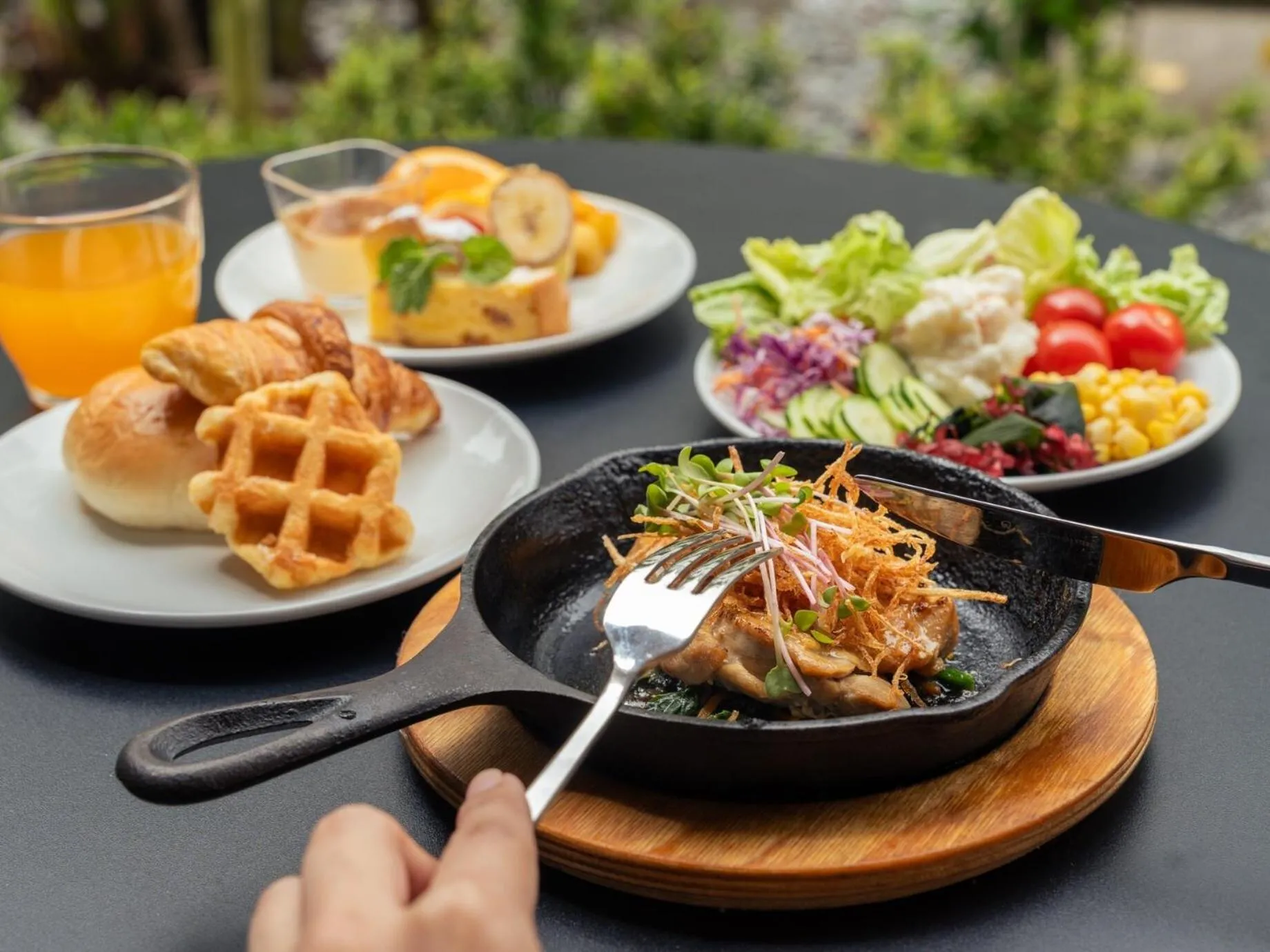 Breakfast in Hotel Cocktail Stay Naha