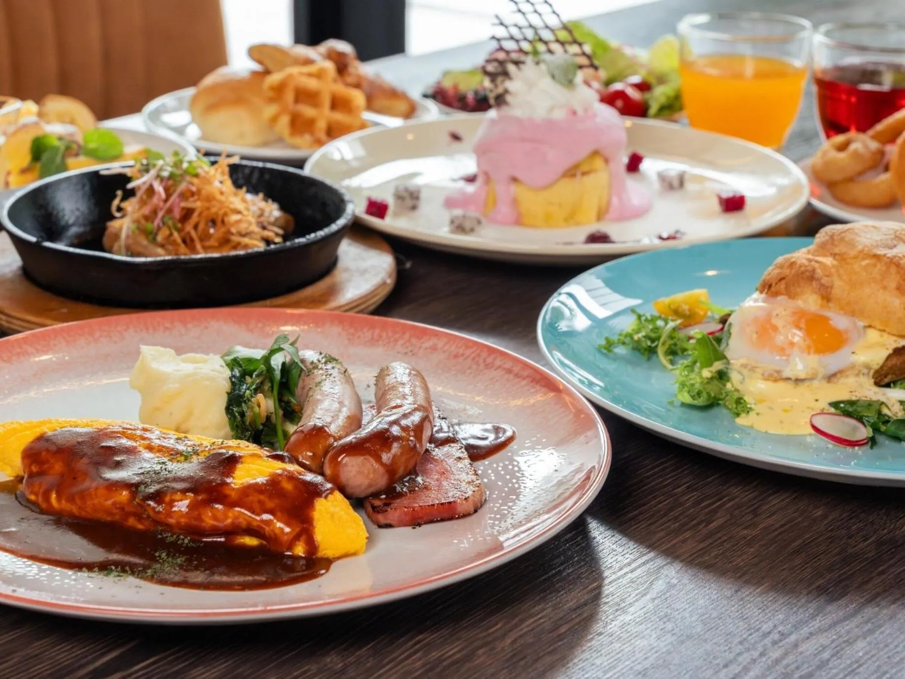 Breakfast in Hotel Cocktail Stay Naha