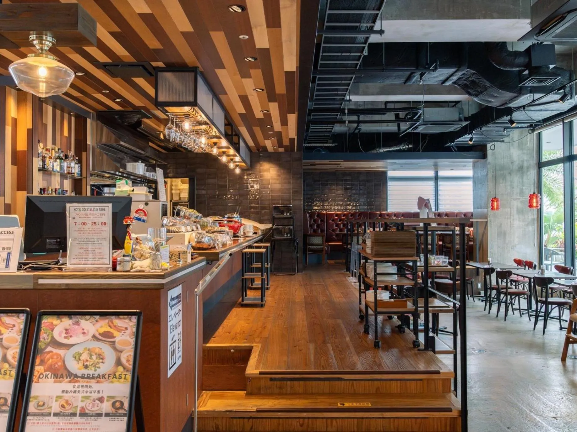 Breakfast in Hotel Cocktail Stay Naha