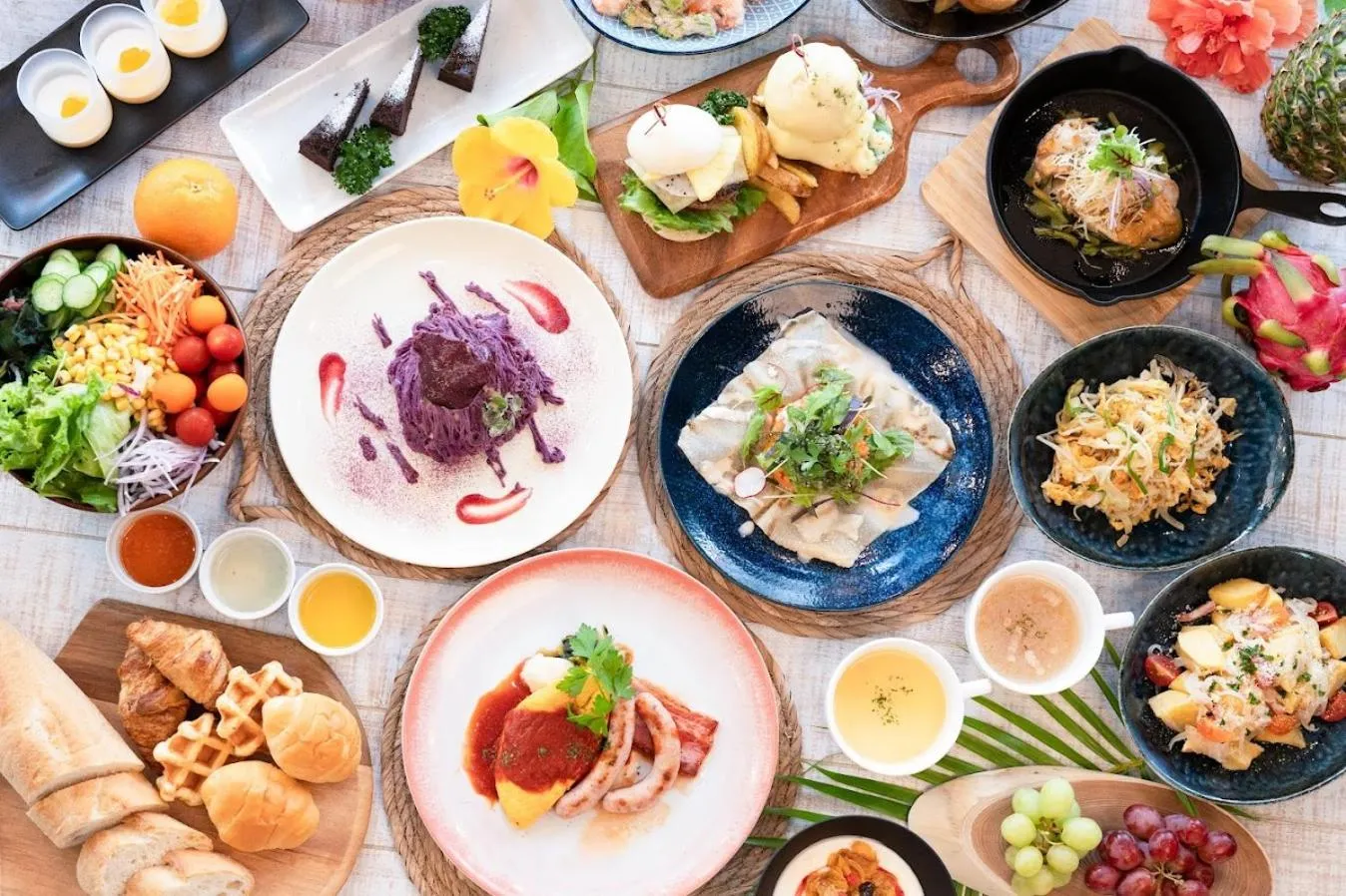 Breakfast in Hotel Cocktail Stay Naha