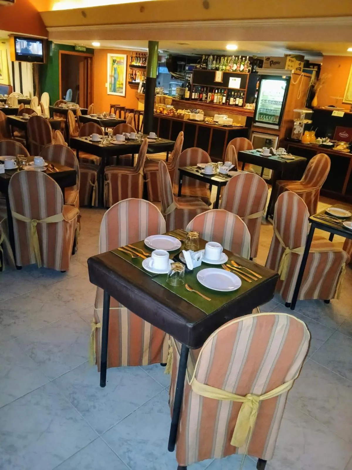 Breakfast in Hotel Aguaý