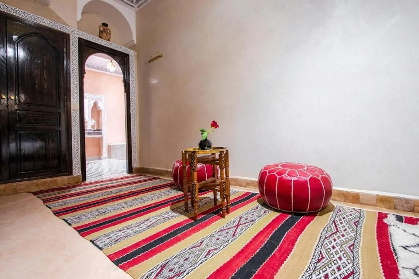 TV and multimedia, Bed in Riad Medina Art & Suites