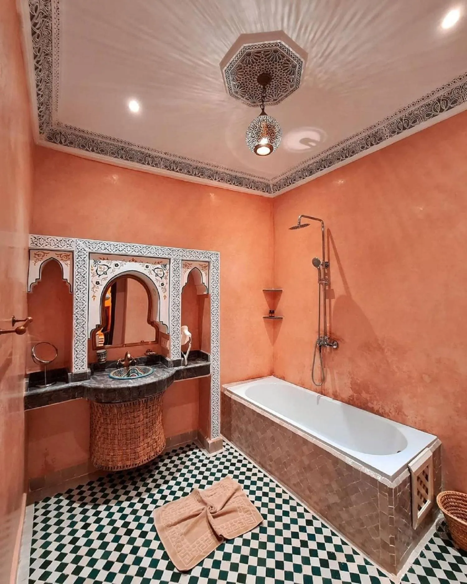 Bathroom in Riad Medina Art & Suites