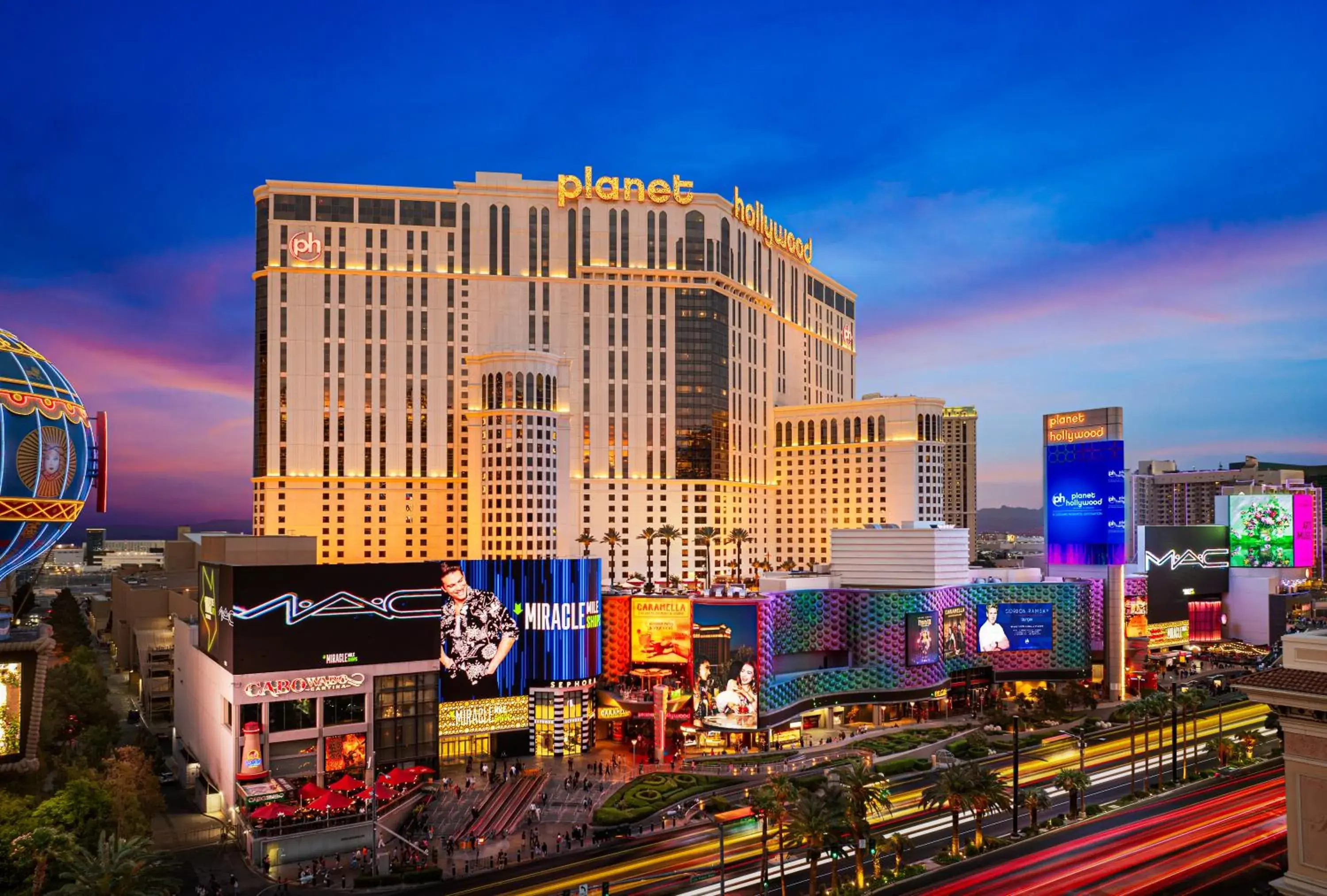 Property building in Planet Hollywood Resort & Casino Property building in Planet Hollywood Resort & Casino