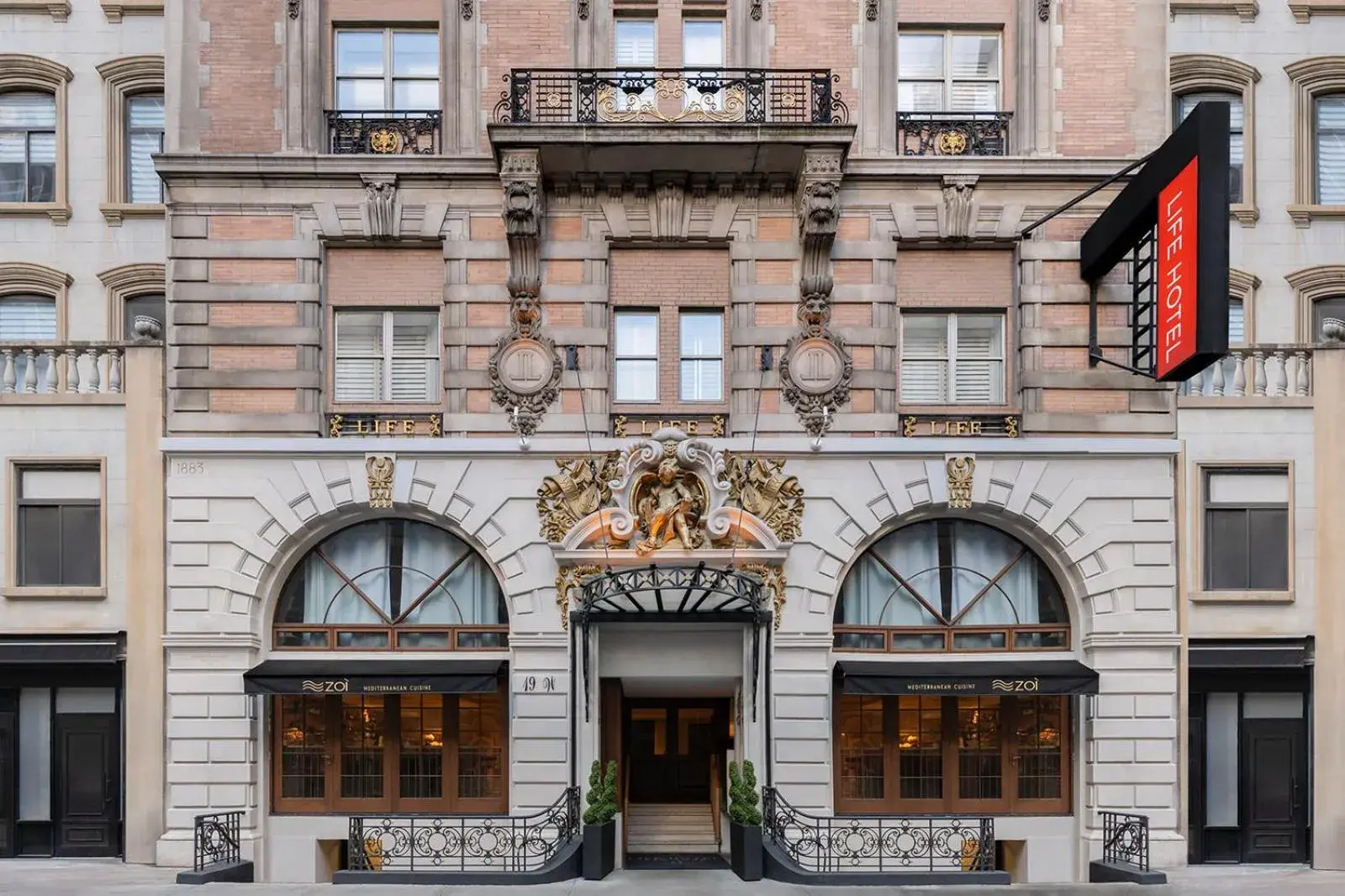 Property building in Life Hotel New York Property building in Life Hotel New York