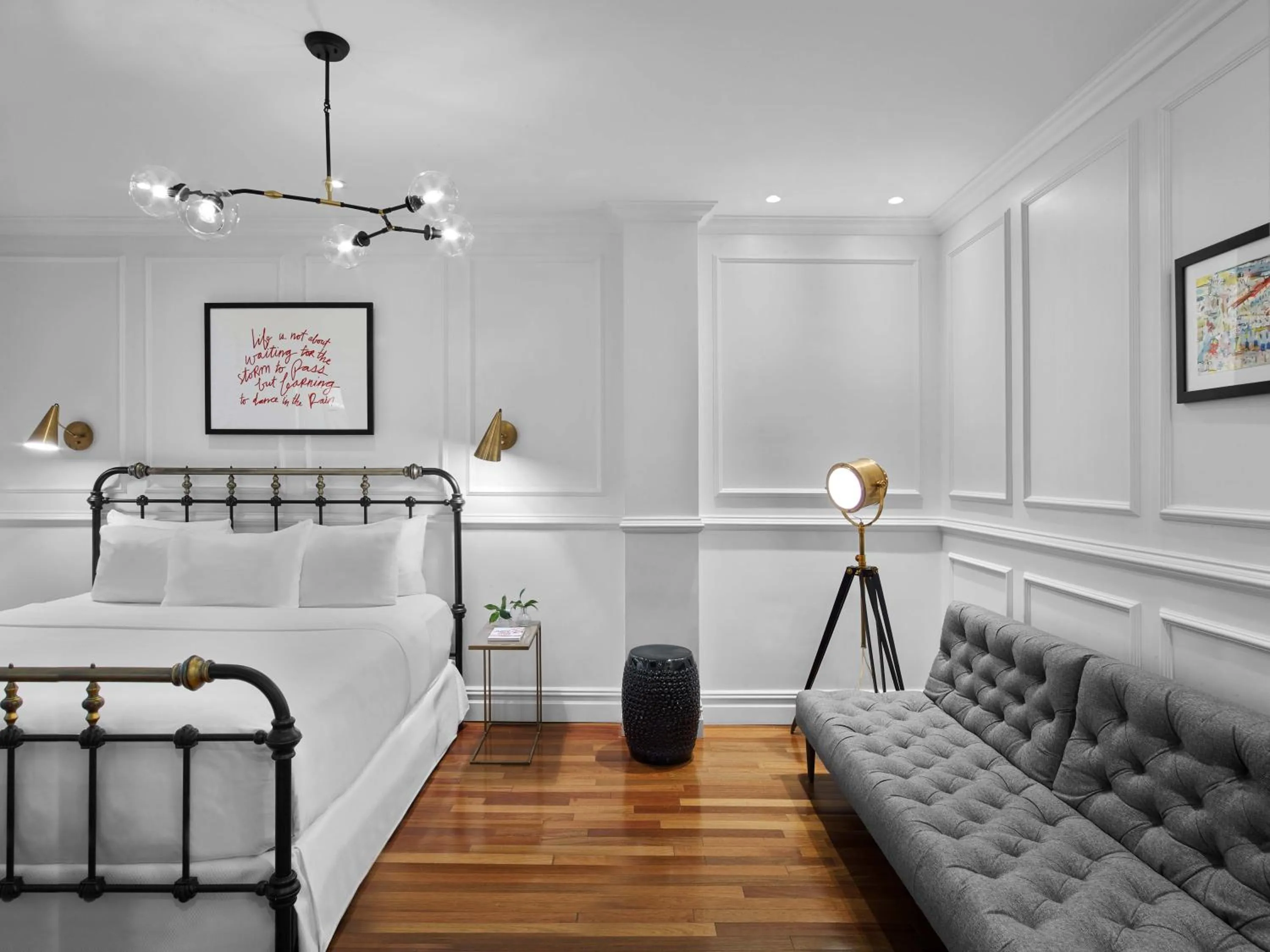 Bedroom, Bed in Life Hotel New York