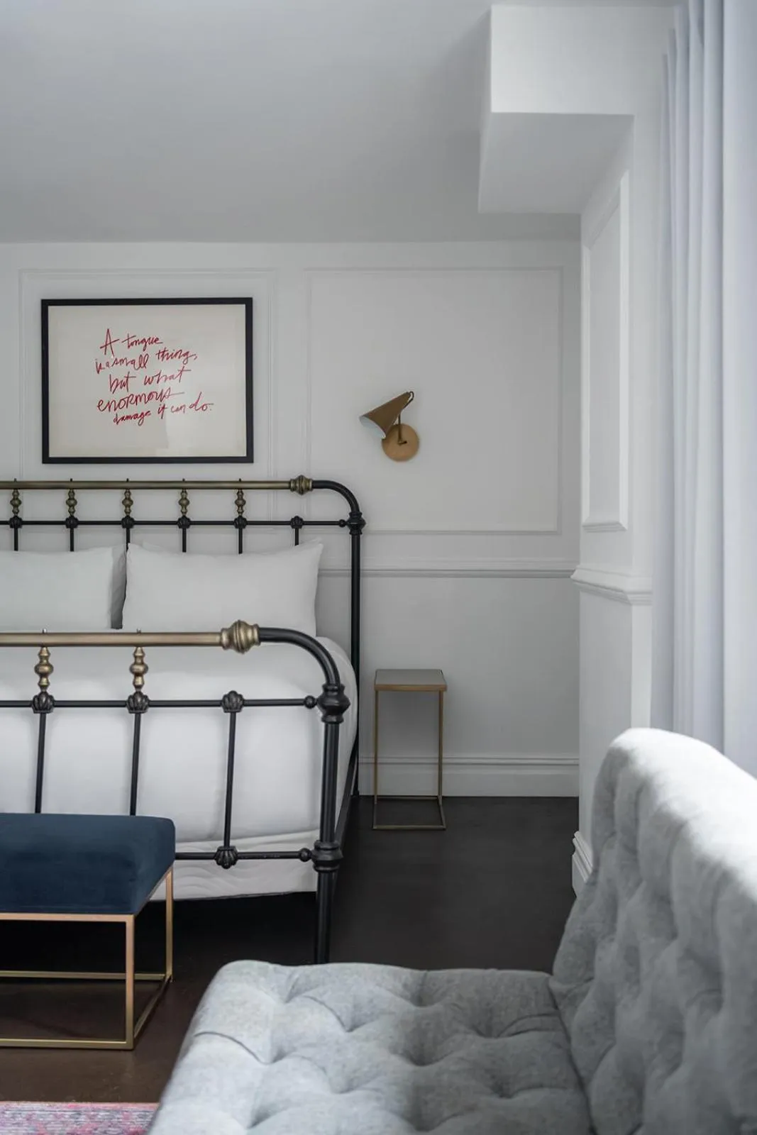 Bedroom, Bed in Life Hotel New York