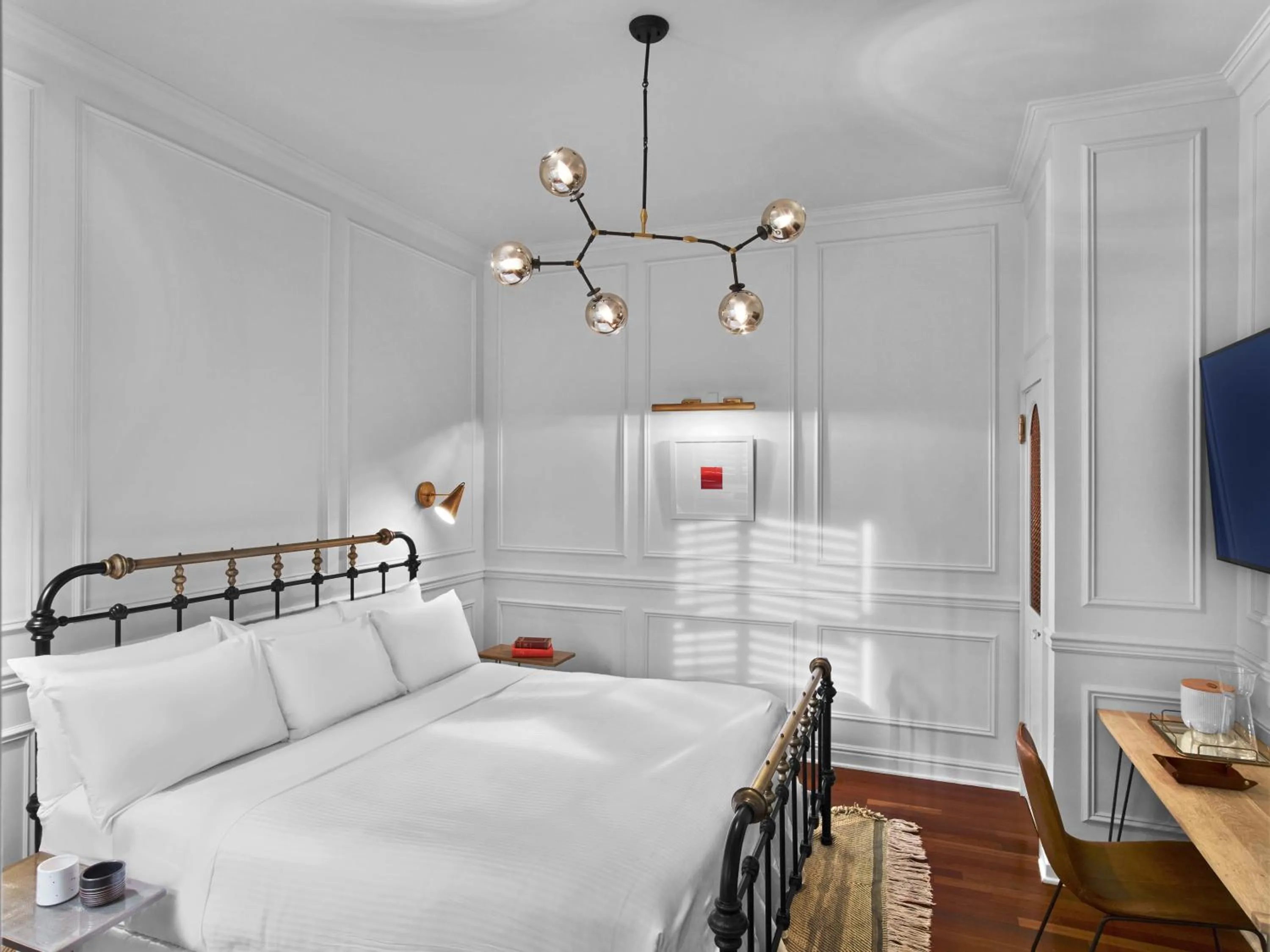 Bedroom, Bed in Life Hotel New York