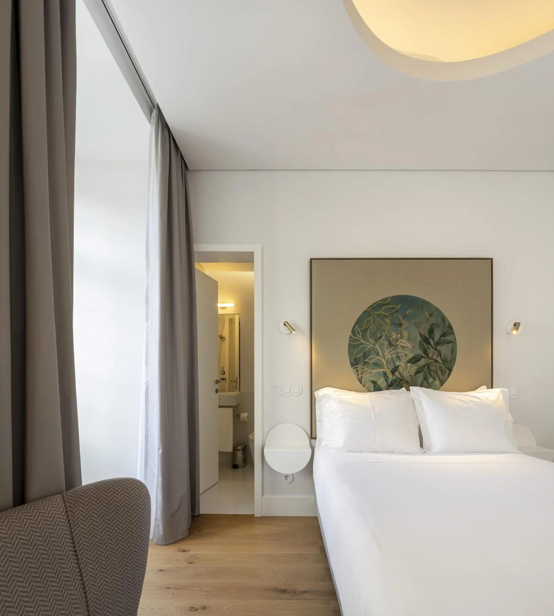 Bedroom, Bed in Lisbon Serviced Apartments - Madalena
