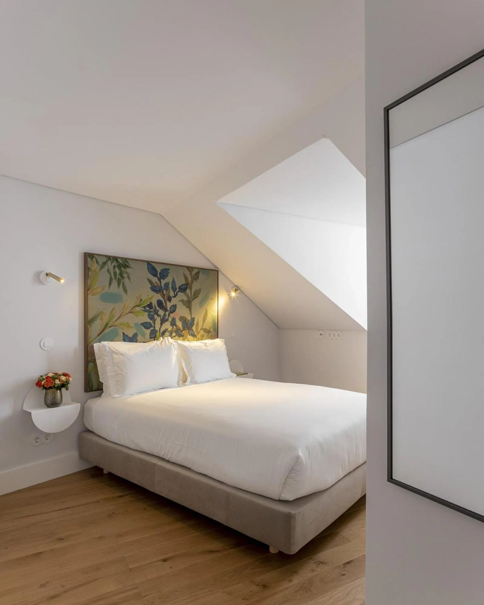 Bedroom, Bed in Lisbon Serviced Apartments - Madalena