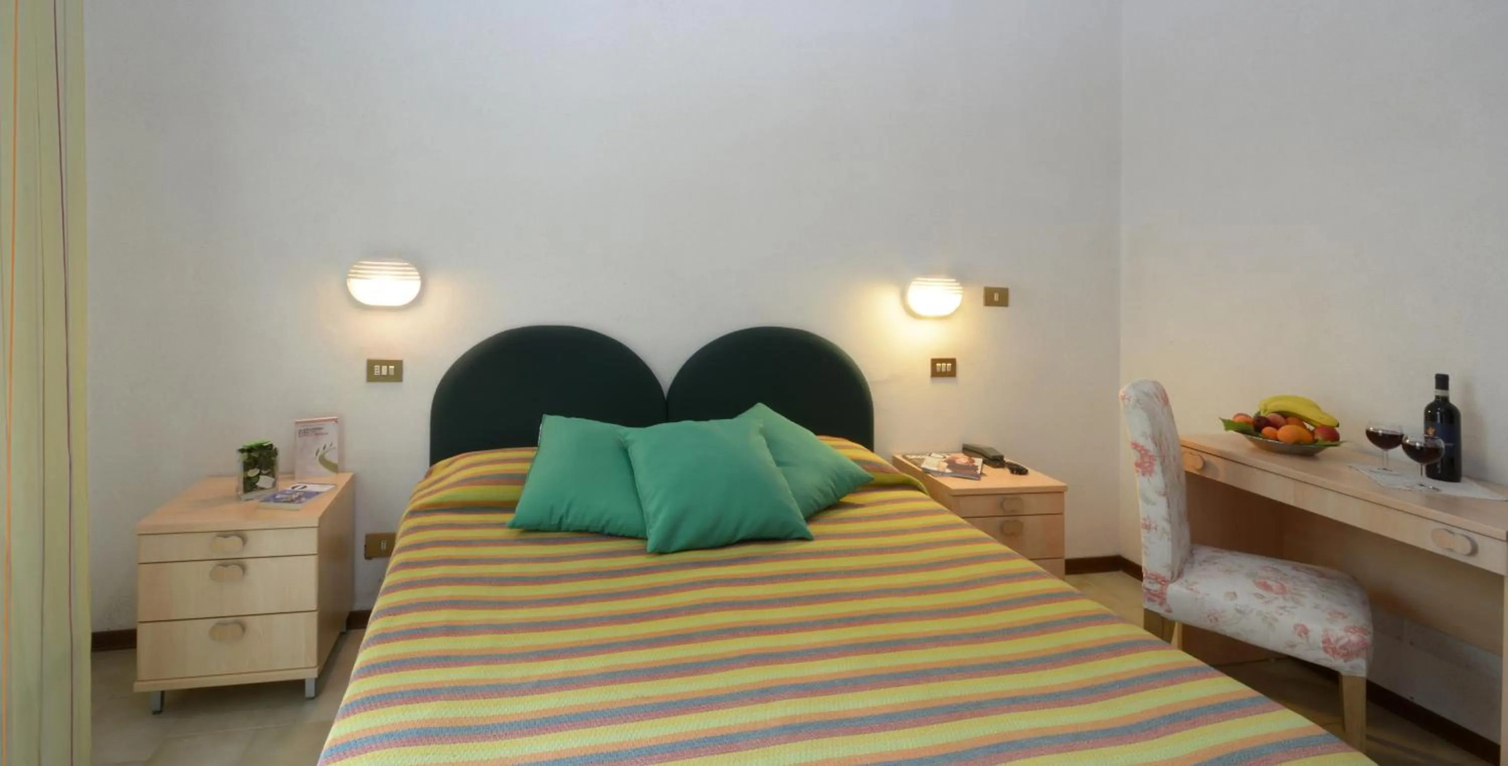 Bed in Albergo Martini