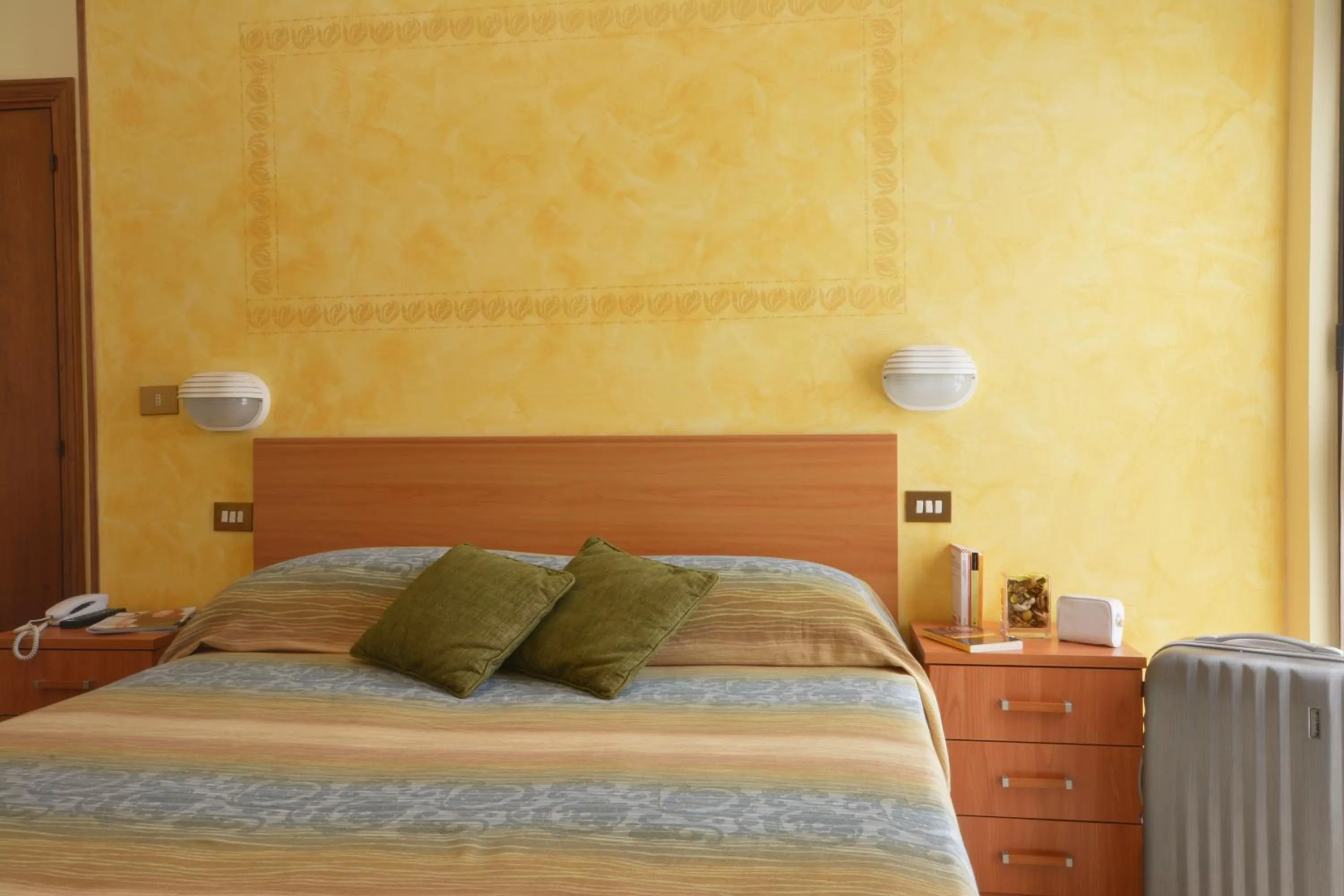 Bed in Albergo Martini