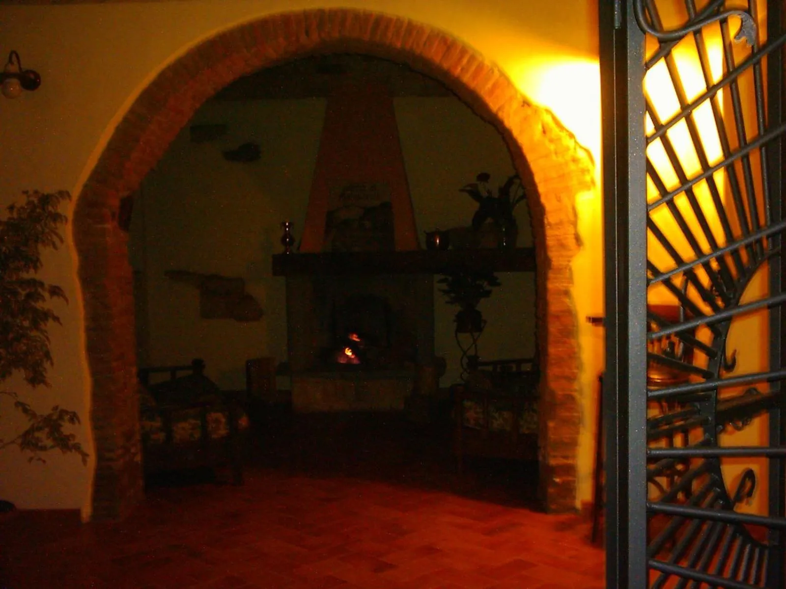 Decorative detail in Hotel Il Malandrone