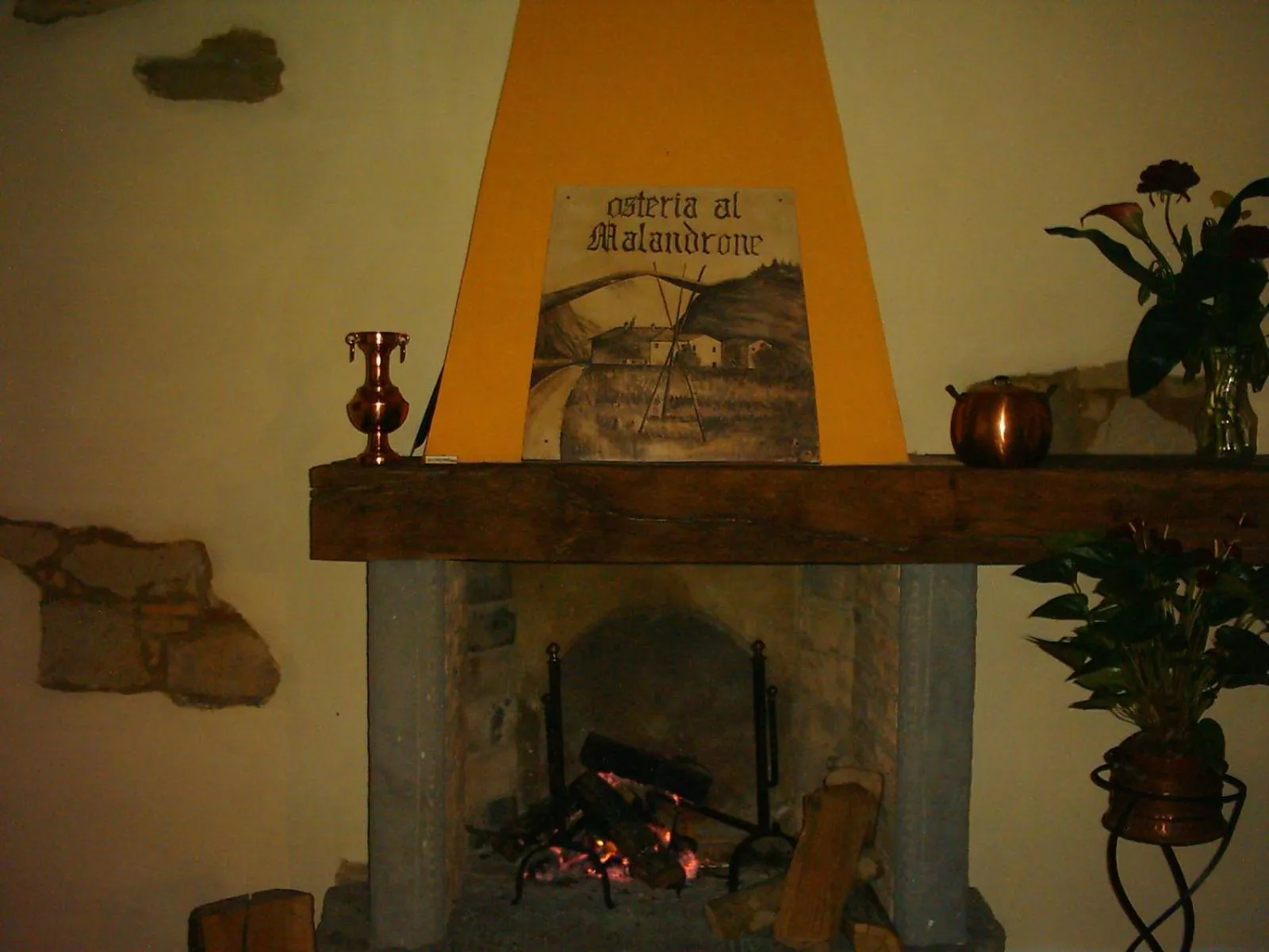 Decorative detail in Hotel Il Malandrone