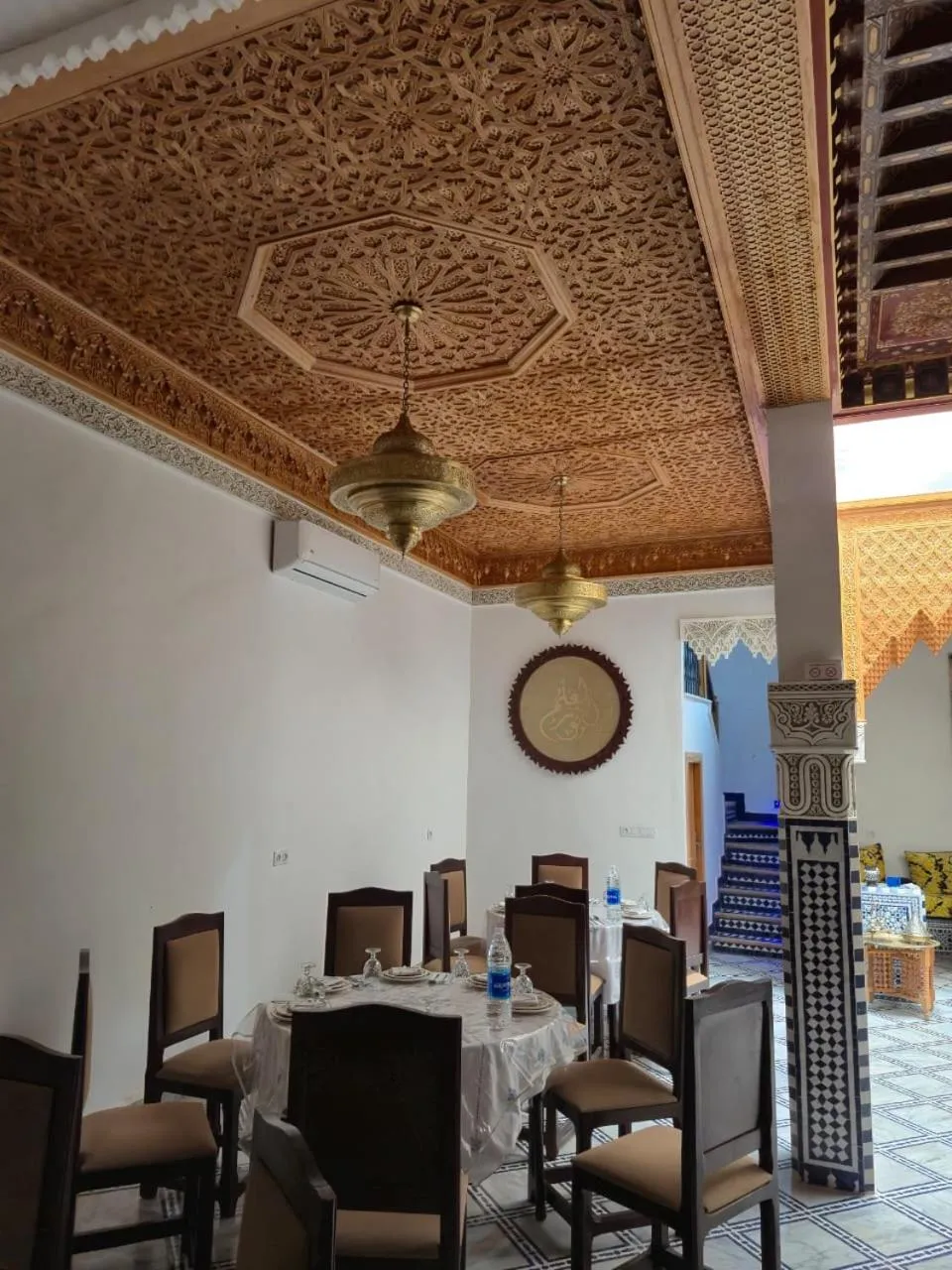 Seating area in Riad Rasia