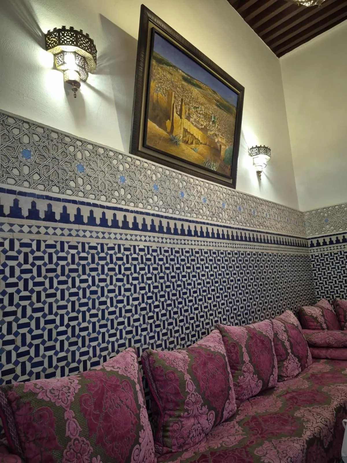Living room in Riad Rasia
