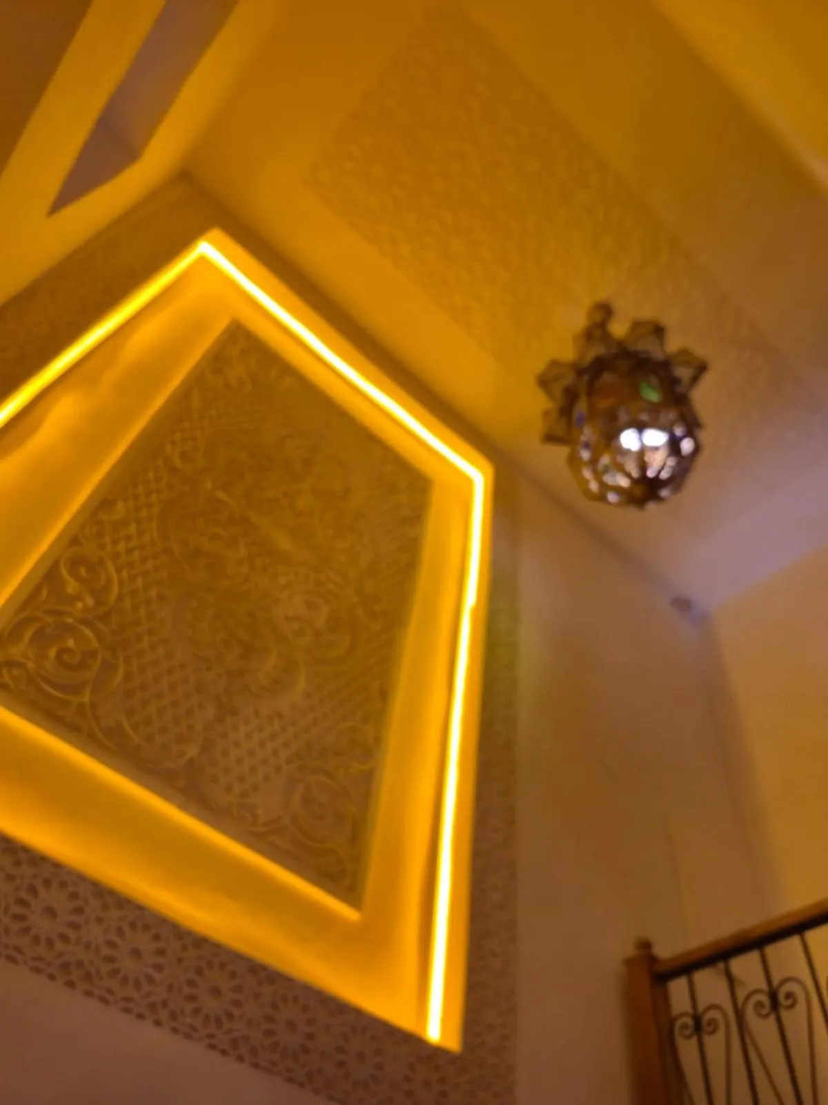 Decorative detail in Riad Rasia