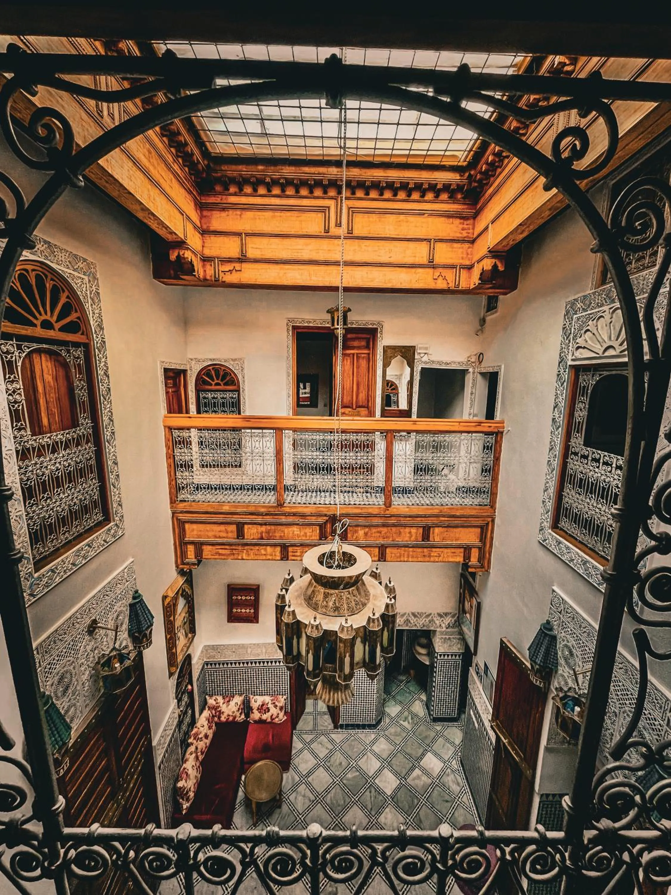 Lobby or reception in Riad Rasia