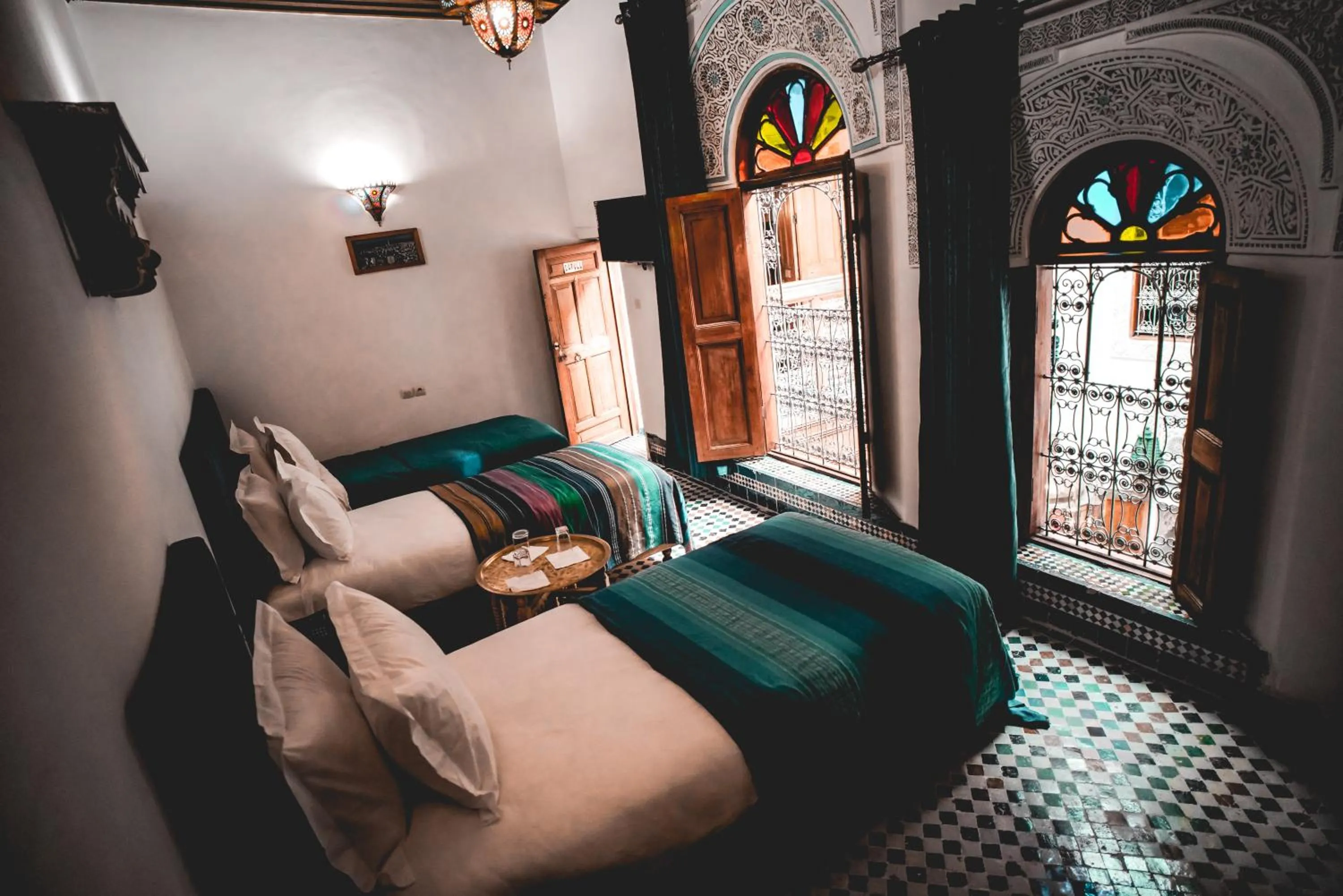 Bed in Riad Rasia