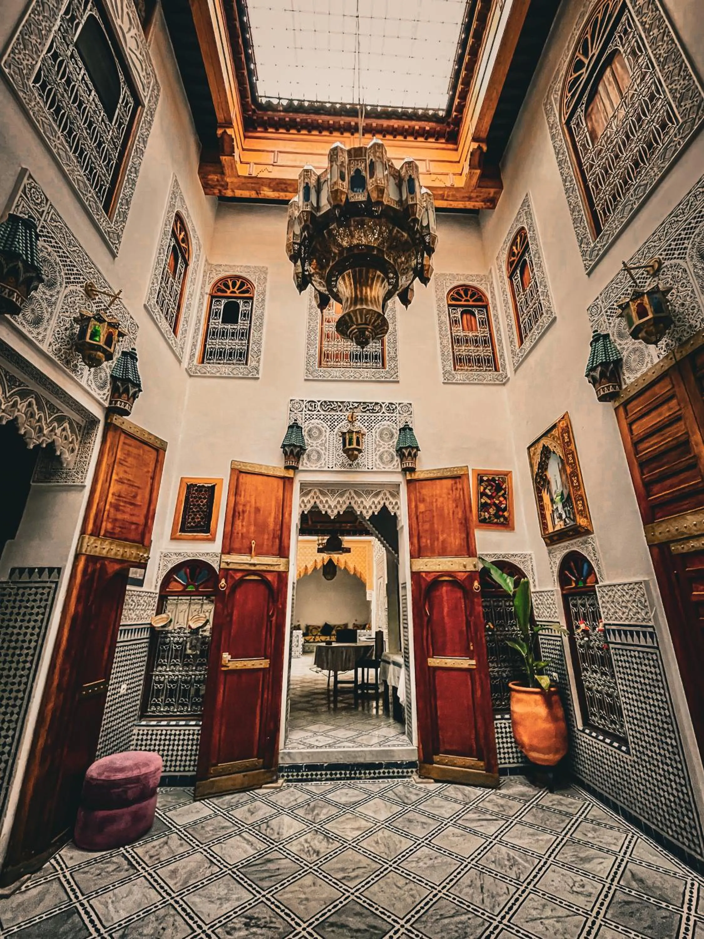 Living room in Riad Rasia