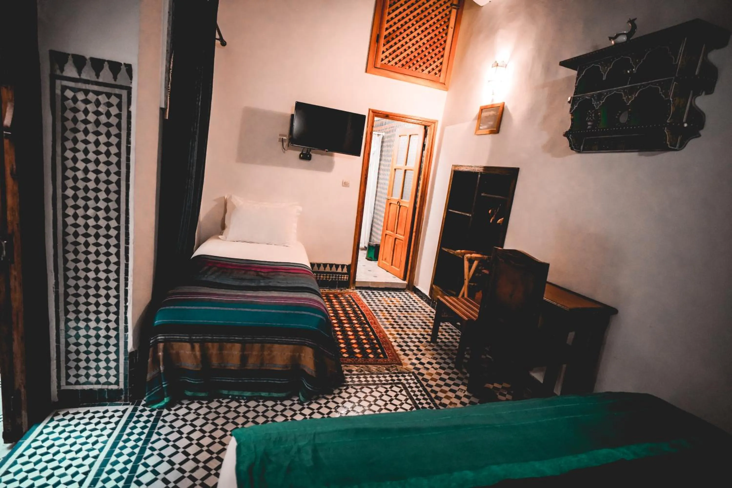 Bed in Riad Rasia