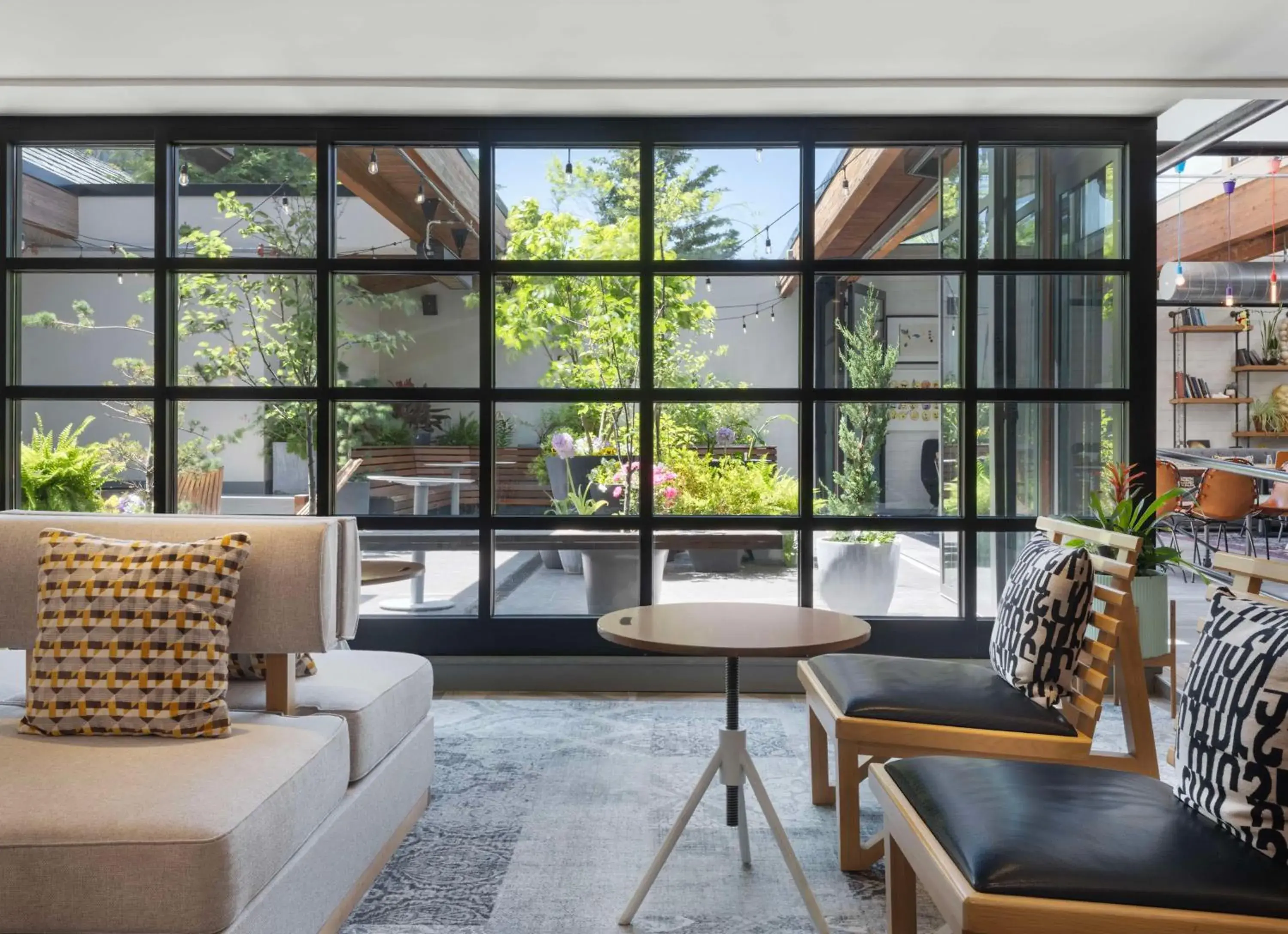 Lobby or reception in Freepoint Hotel Cambridge, Tapestry Collection by Hilton Lobby or reception in Freepoint Hotel Cambridge, Tapestry Collection by Hilton