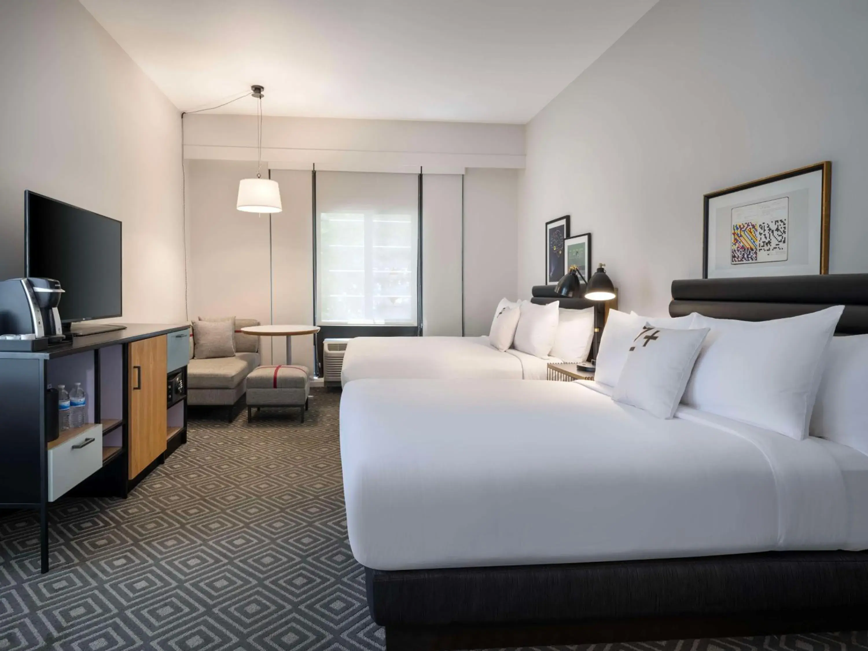 Bed in Freepoint Hotel Cambridge, Tapestry Collection by Hilton Bed in Freepoint Hotel Cambridge, Tapestry Collection by Hilton