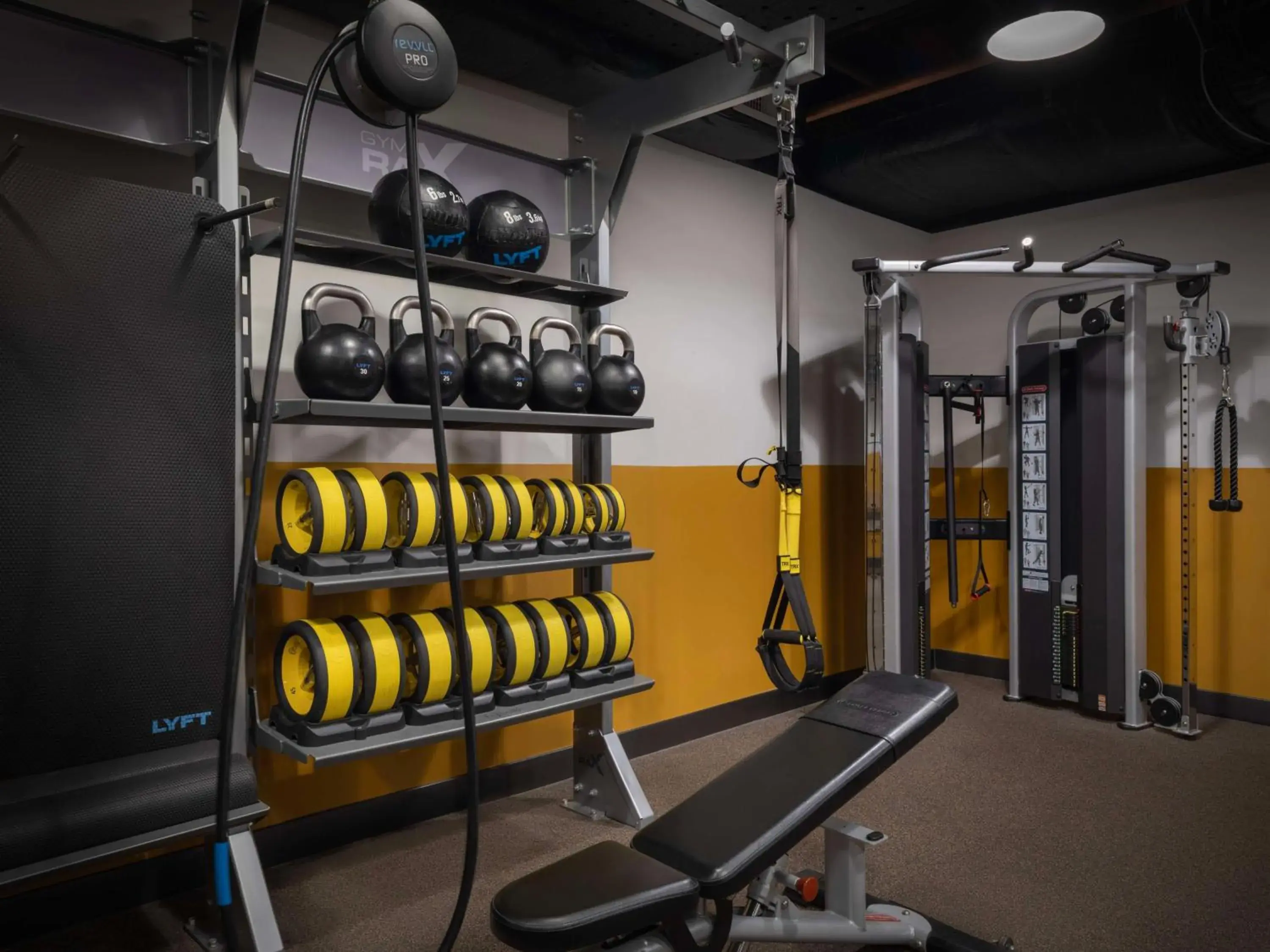 Fitness centre/facilities in Freepoint Hotel Cambridge, Tapestry Collection by Hilton Fitness centre/facilities in Freepoint Hotel Cambridge, Tapestry Collection by Hilton