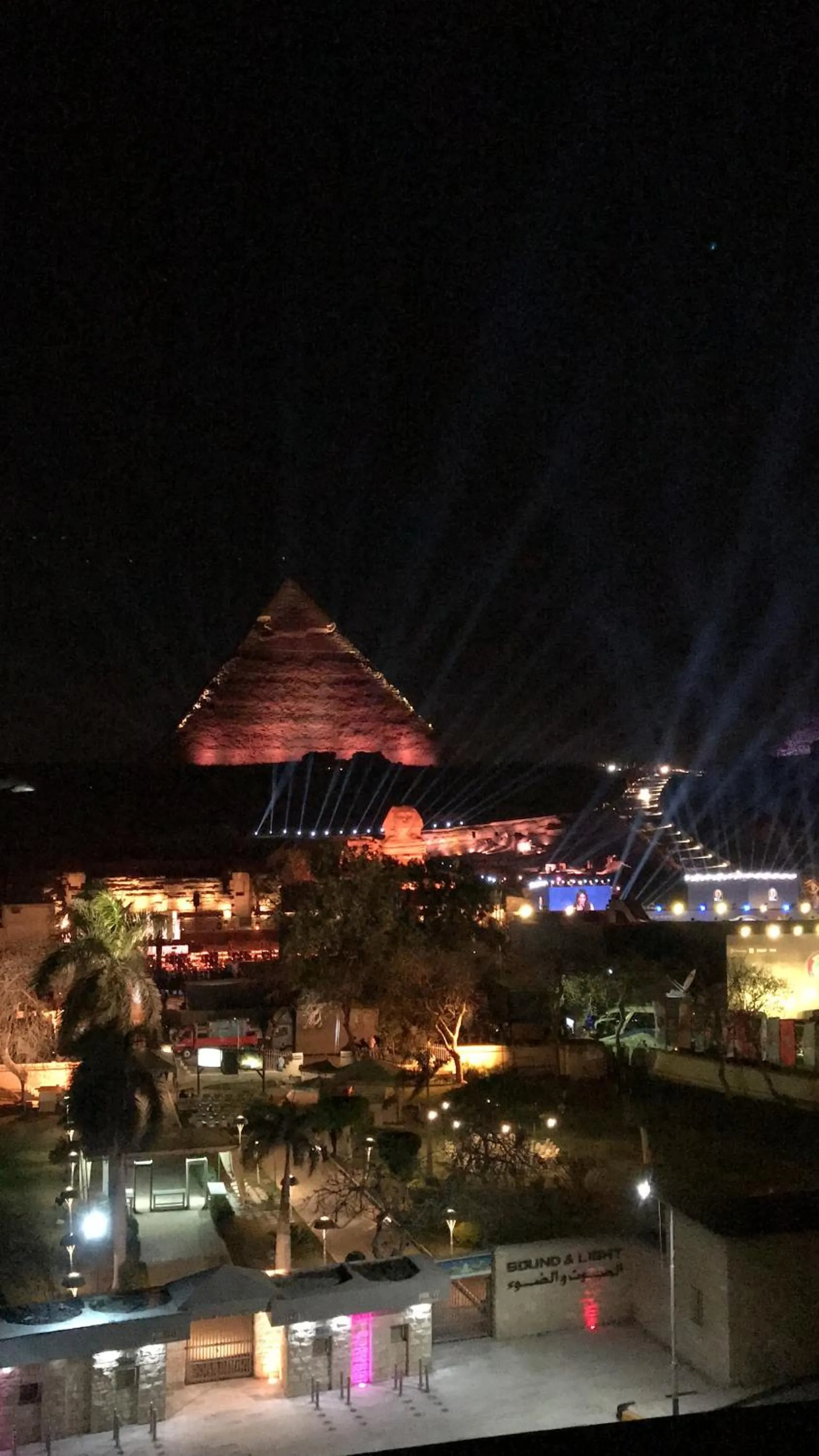 Nearby landmark in Sahara Pyramids Inn