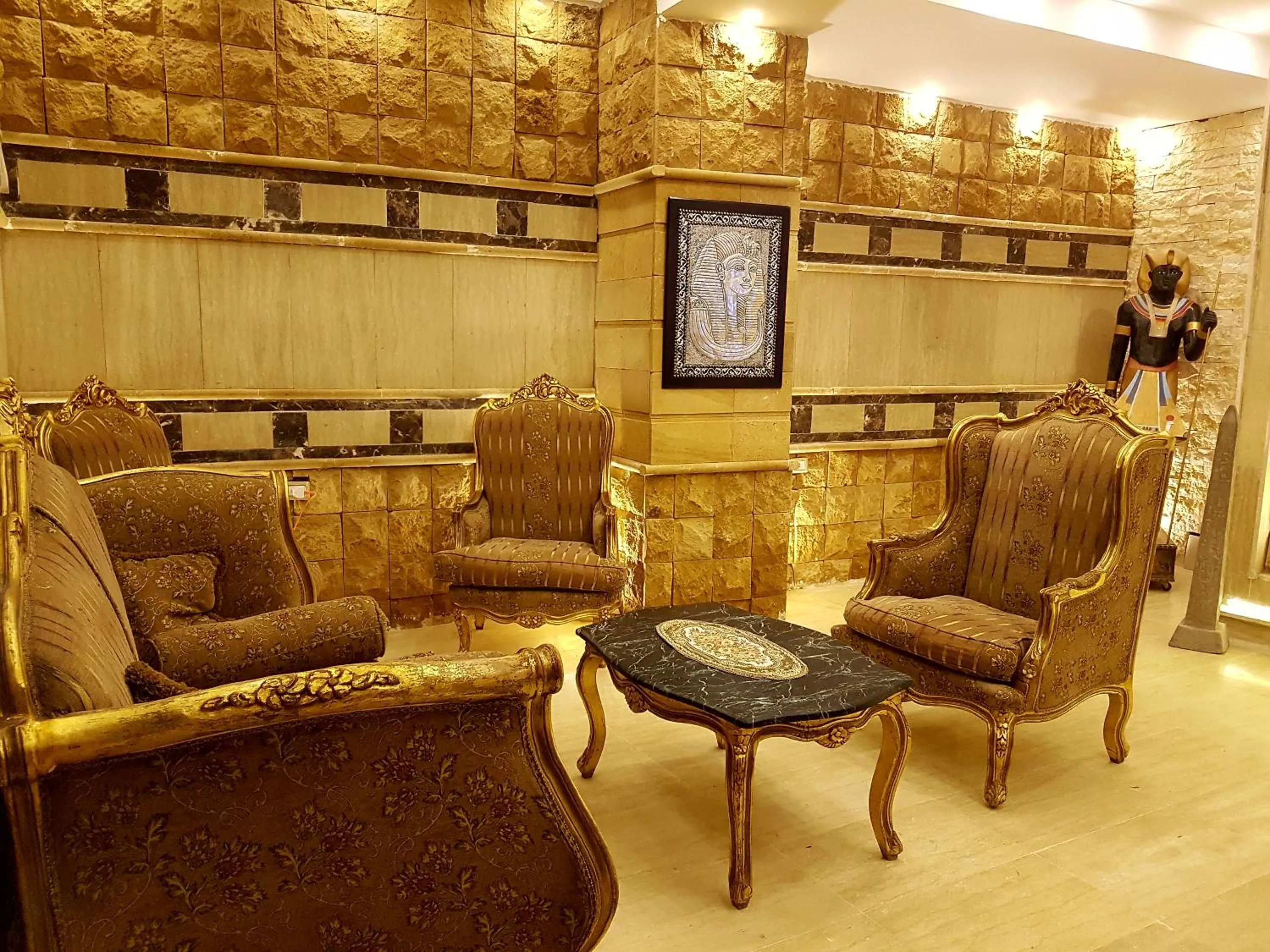 Lobby or reception in Sahara Pyramids Inn