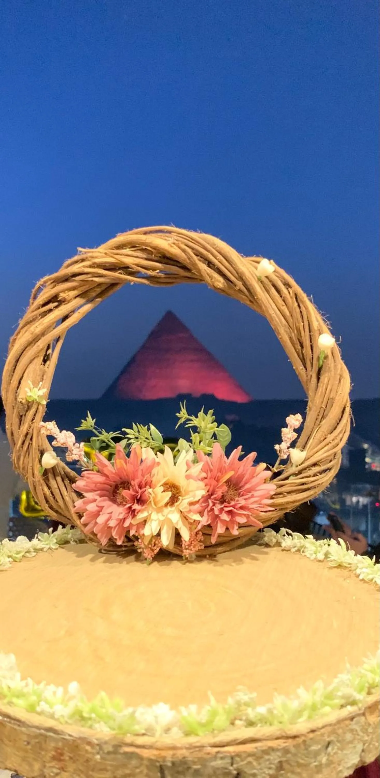 Night in Sahara Pyramids Inn