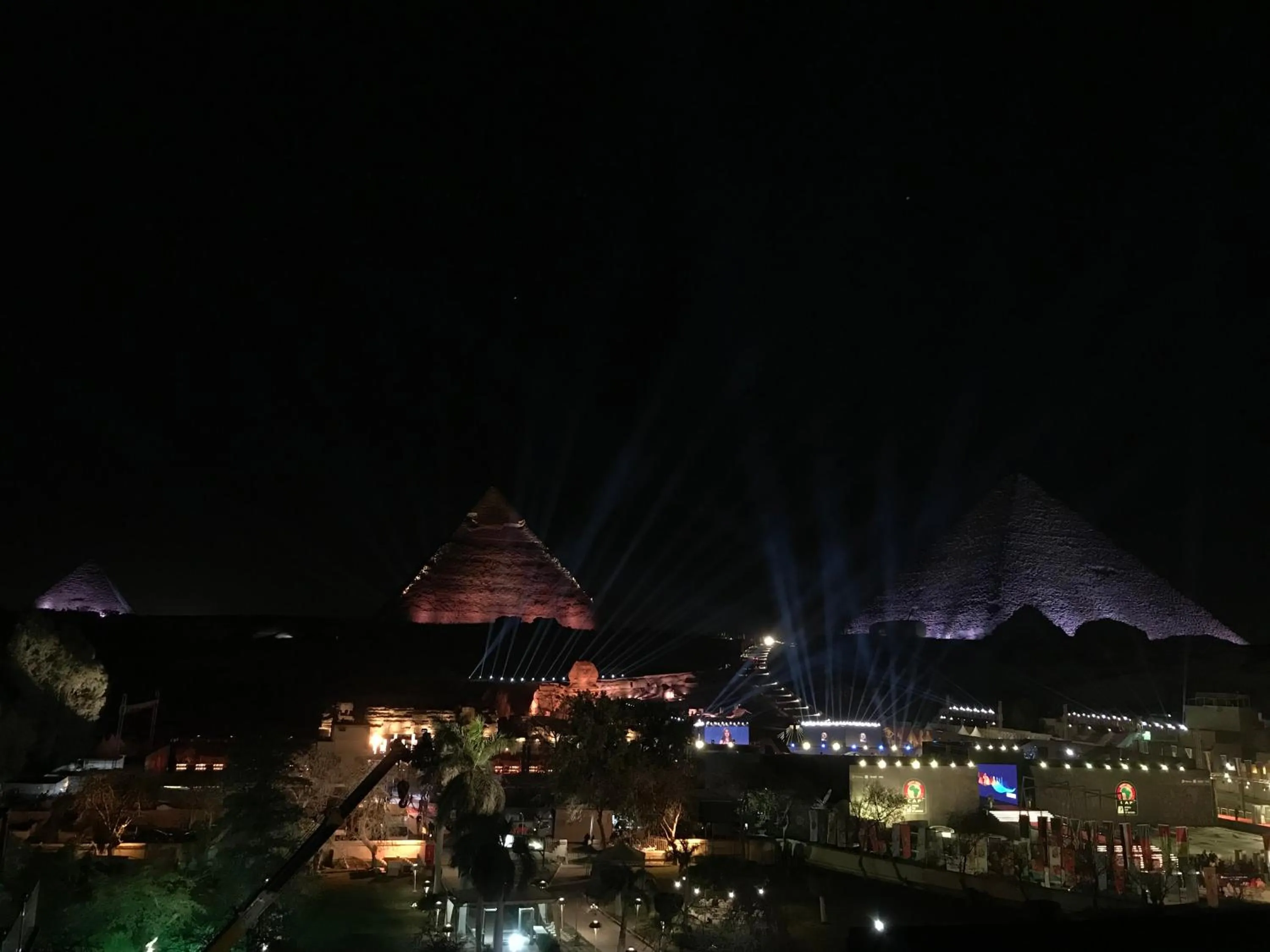 Nearby landmark in Sahara Pyramids Inn
