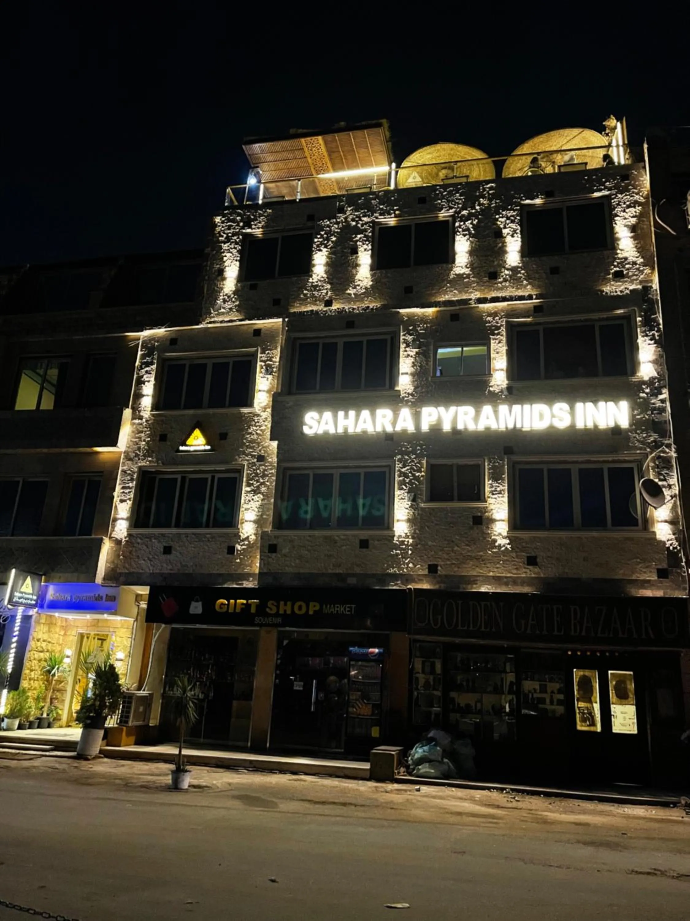 Property building in Sahara Pyramids Inn