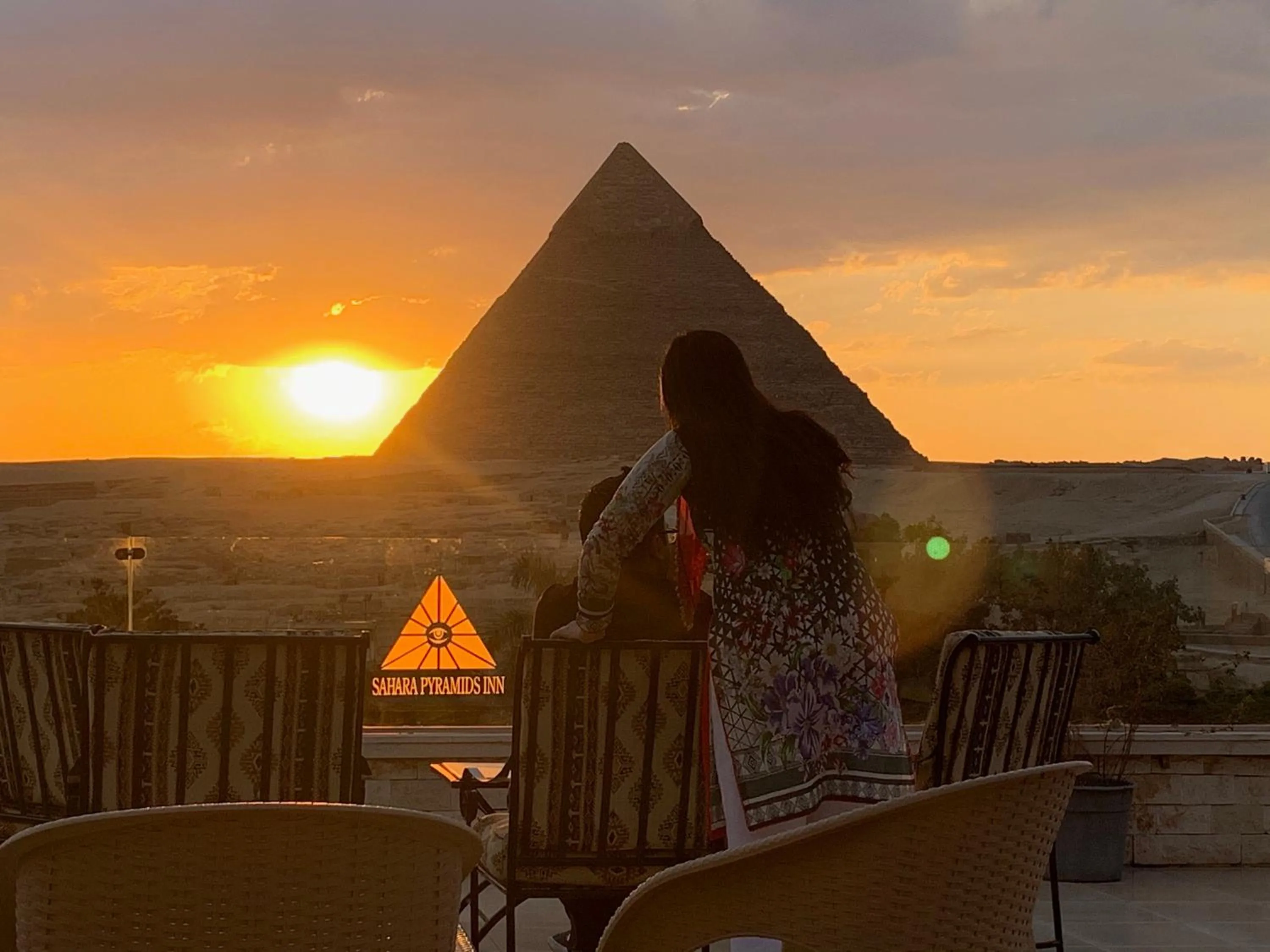 Nearby landmark in Sahara Pyramids Inn