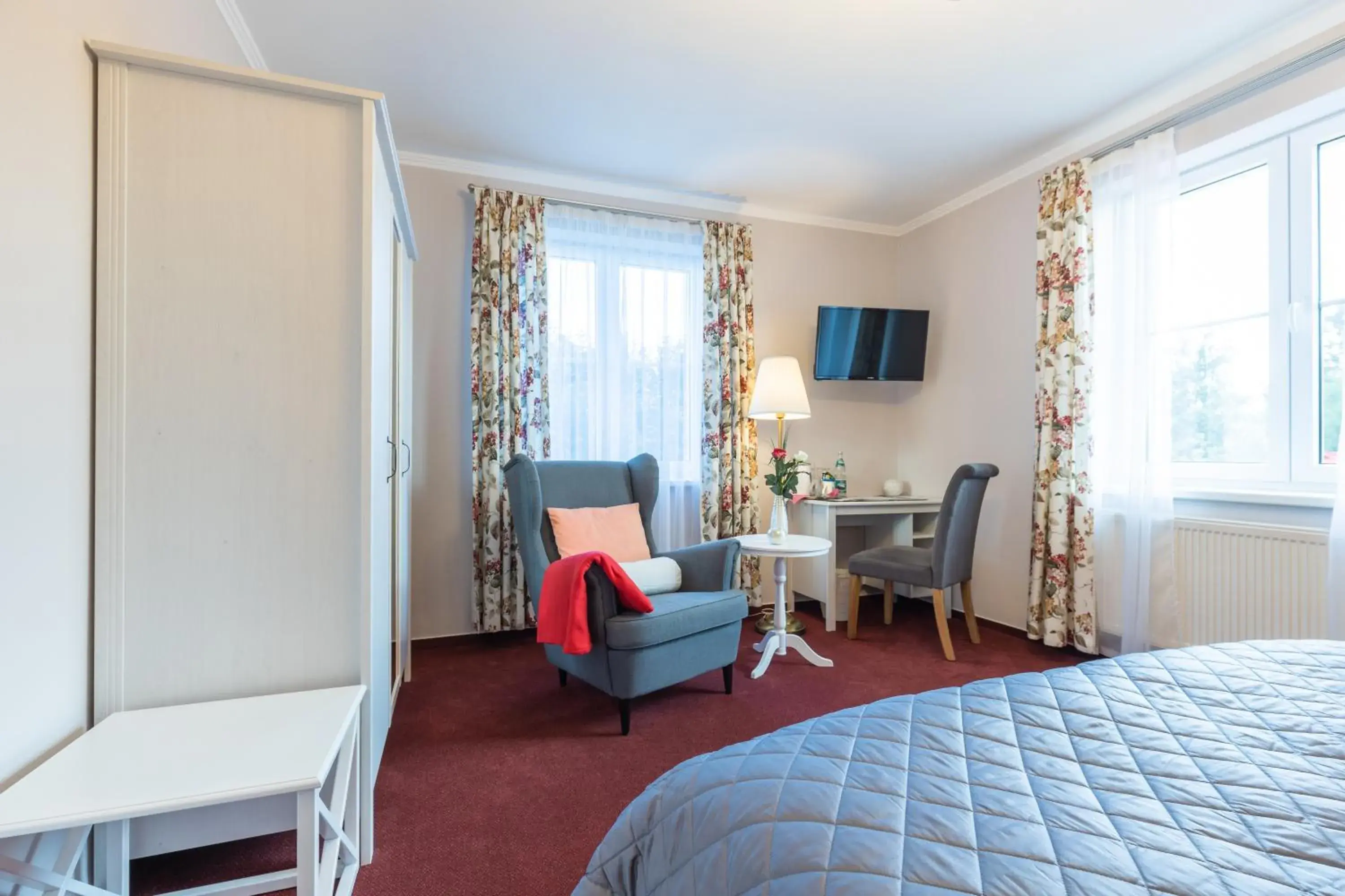 Deluxe Double Room with Shower - single occupancy in Genesungsort Landhaus Dammert Deluxe Double Room with Shower - single occupancy in Genesungsort Landhaus Dammert