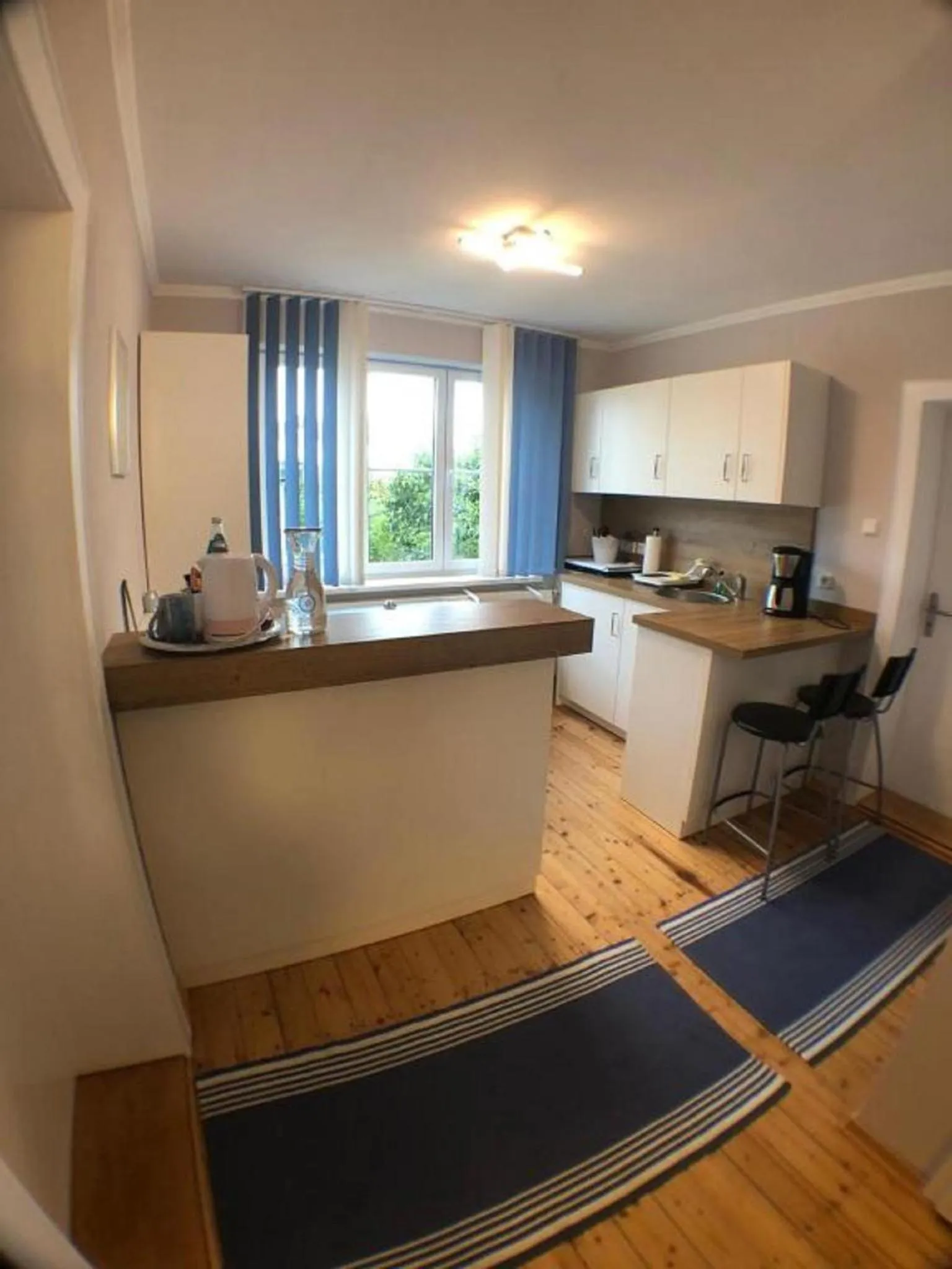 Kitchen or kitchenette in Genesungsort Landhaus Dammert