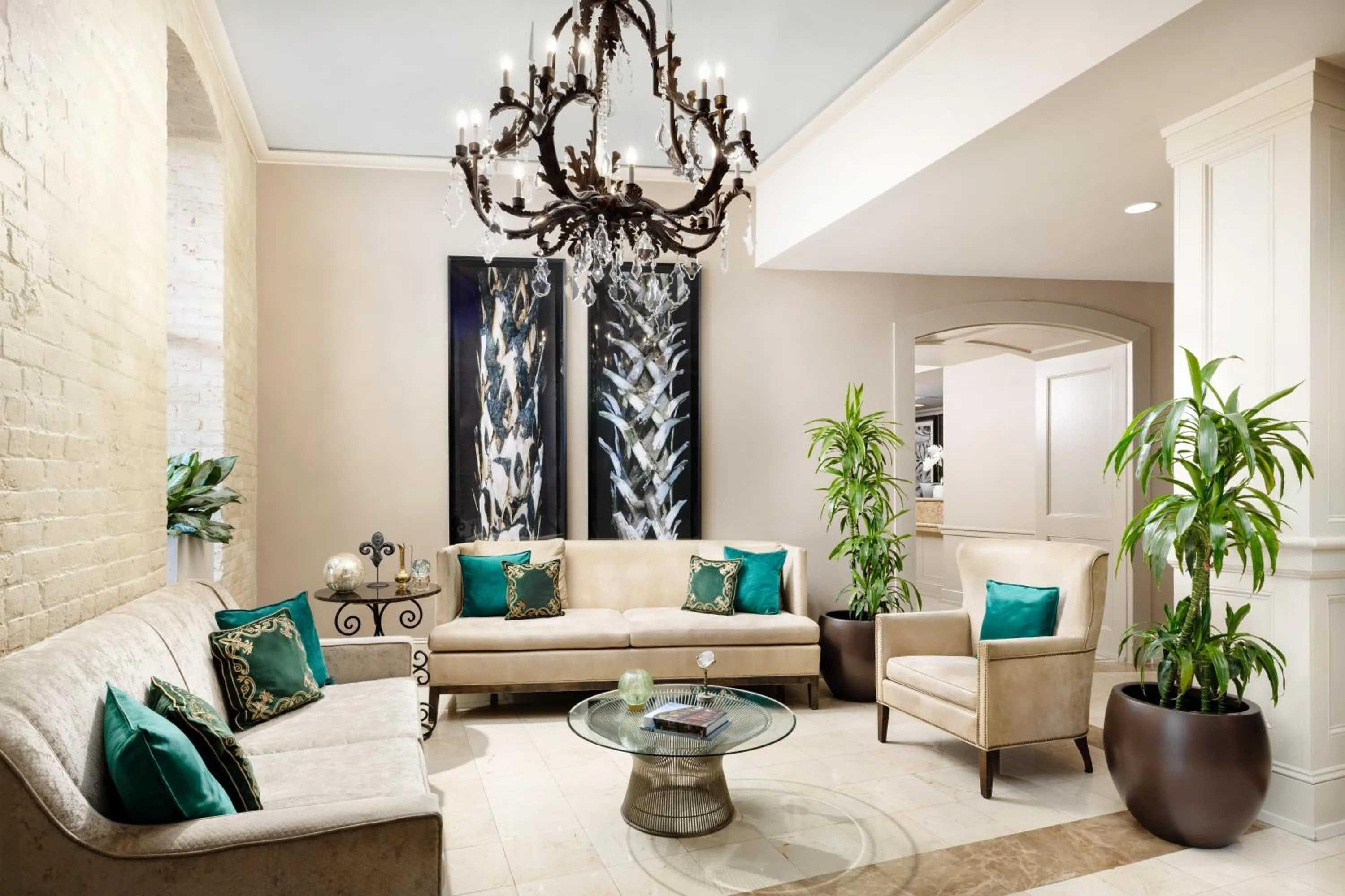 Lobby or reception in Riverfront Hotel New Orleans