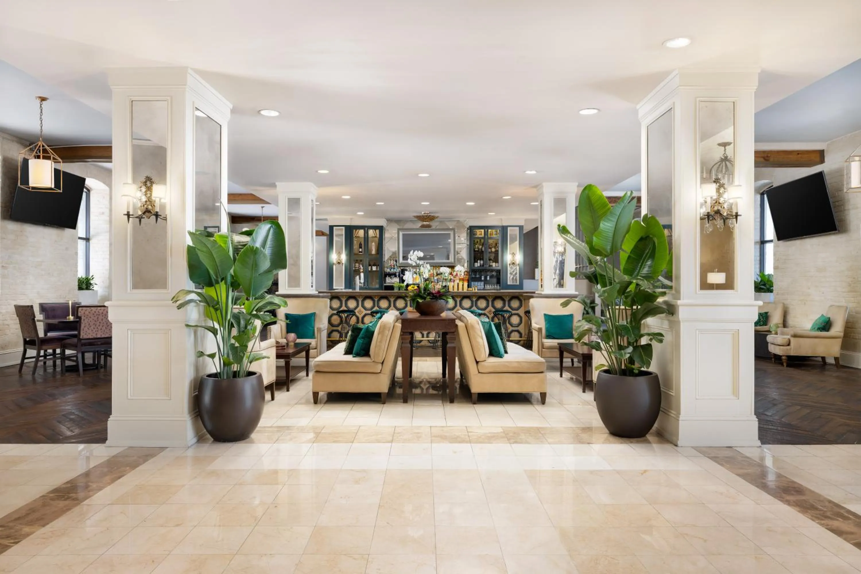 Lobby or reception in Riverfront Hotel New Orleans