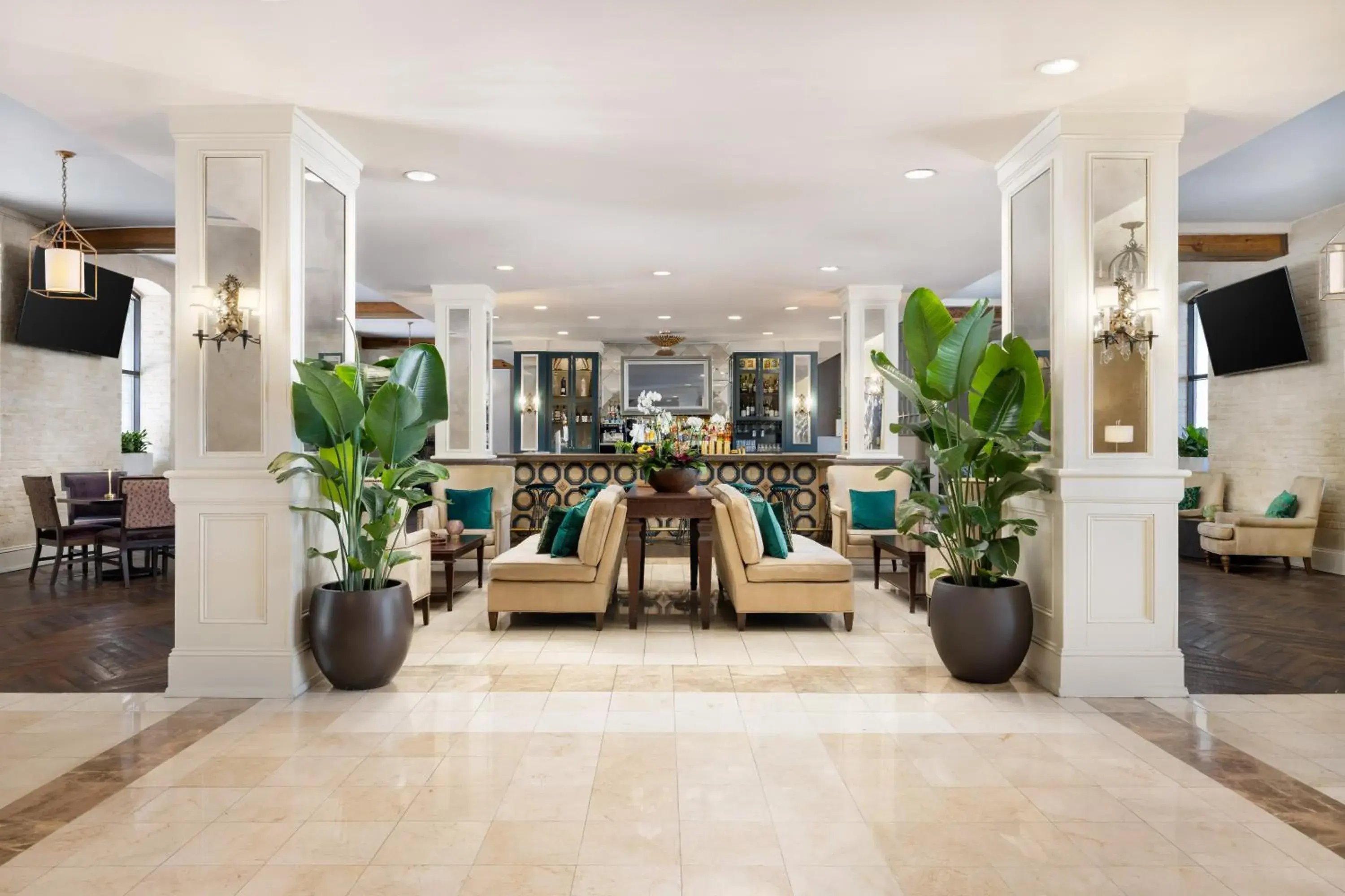 Lobby or reception in Riverfront Hotel New Orleans Lobby or reception in Riverfront Hotel New Orleans