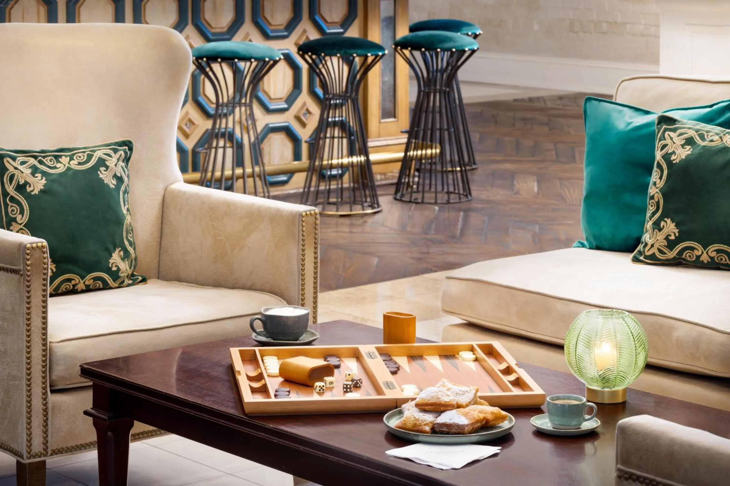 Decorative detail in Riverfront Hotel New Orleans