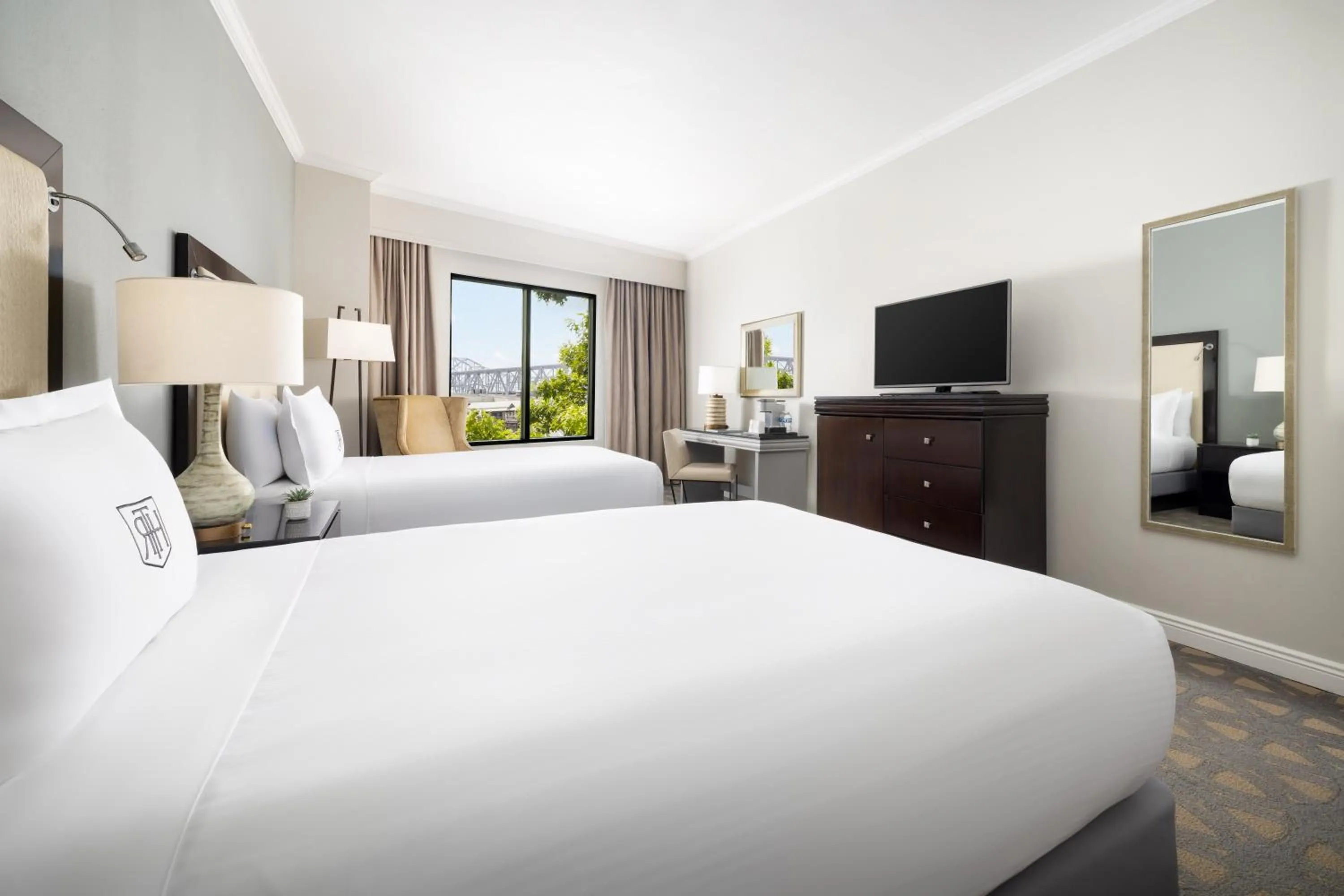 Bedroom, Bed in Riverfront Hotel New Orleans