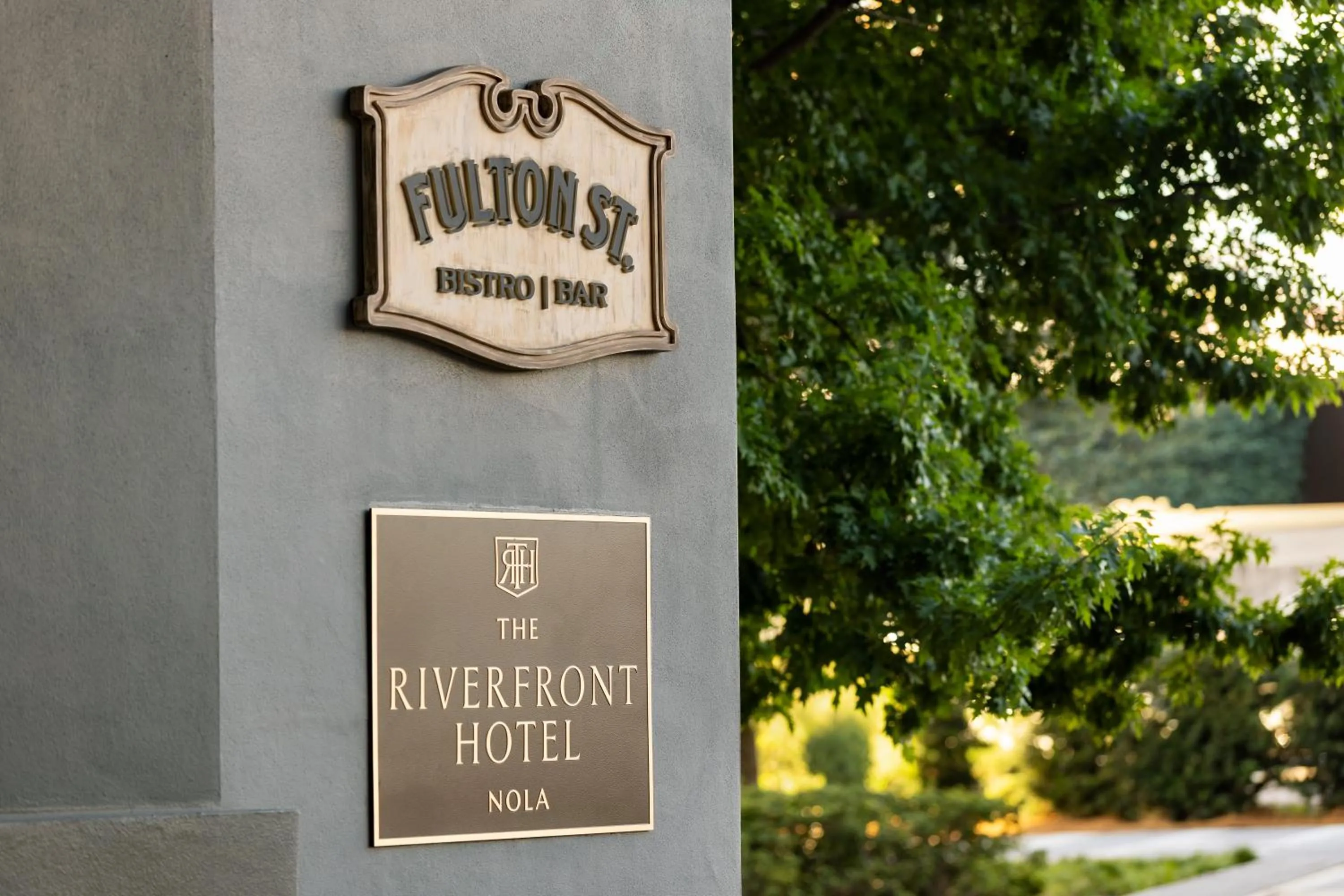 Logo/Certificate/Sign in Riverfront Hotel New Orleans