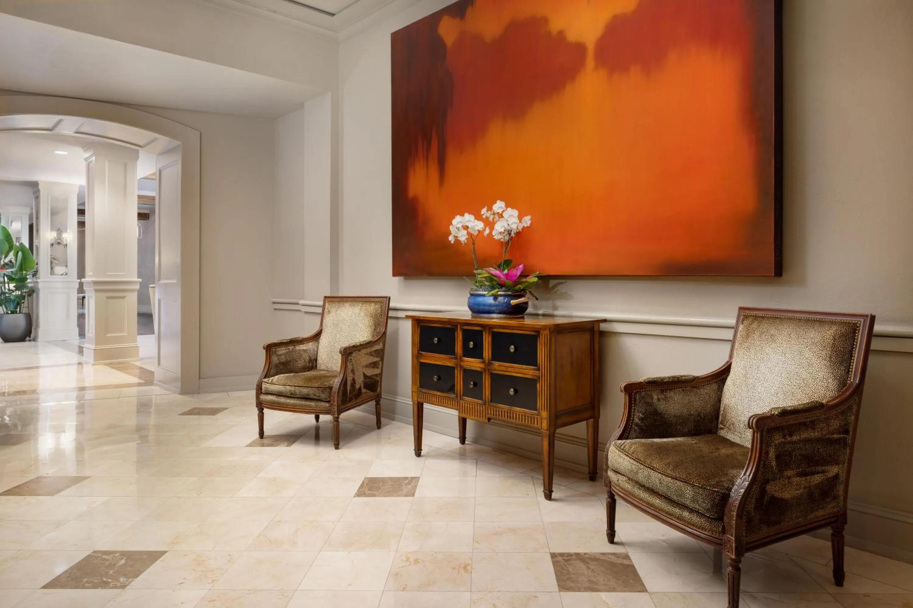 Lobby or reception in Riverfront Hotel New Orleans