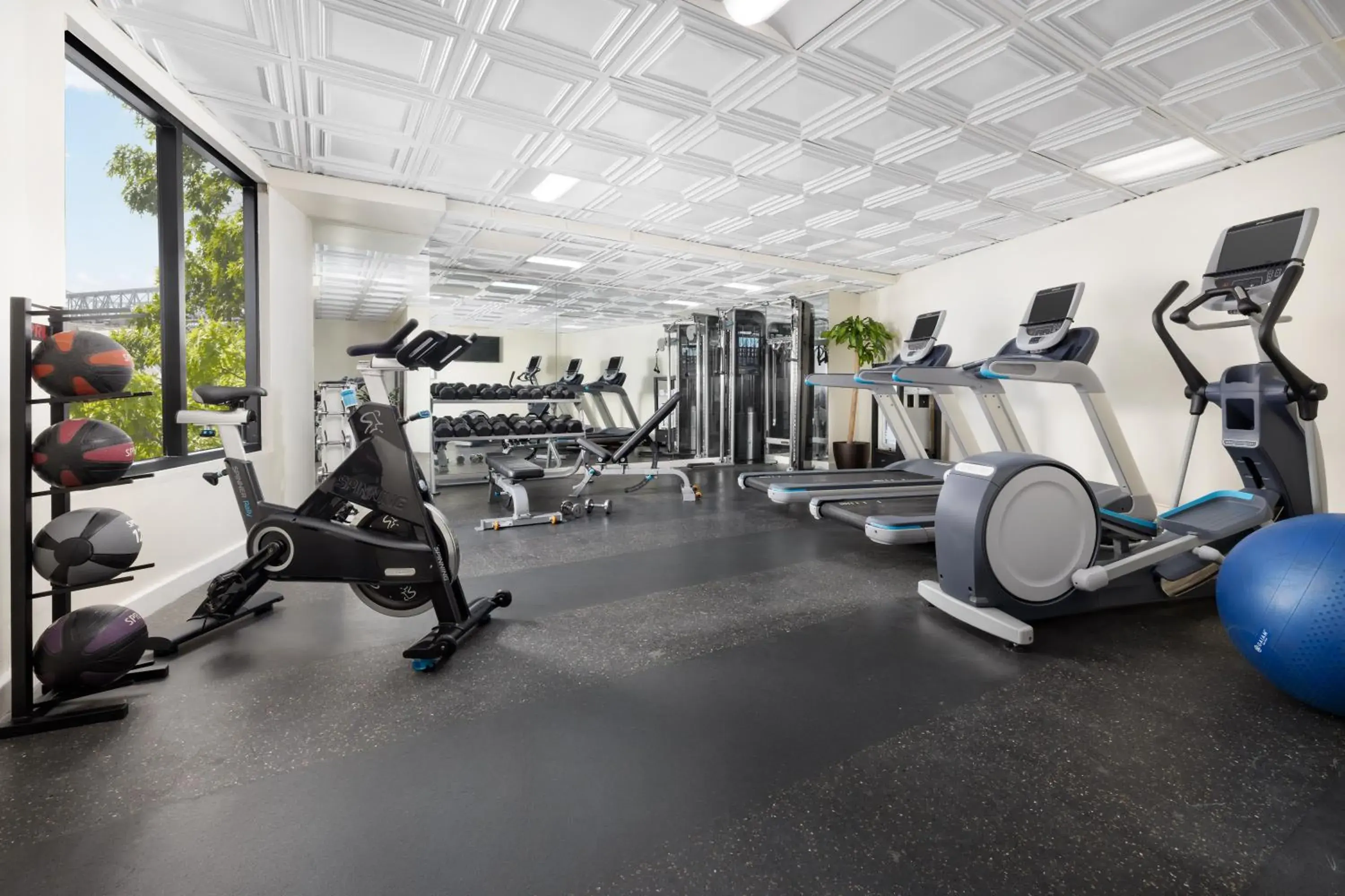 Fitness centre/facilities in Riverfront Hotel New Orleans Fitness centre/facilities in Riverfront Hotel New Orleans