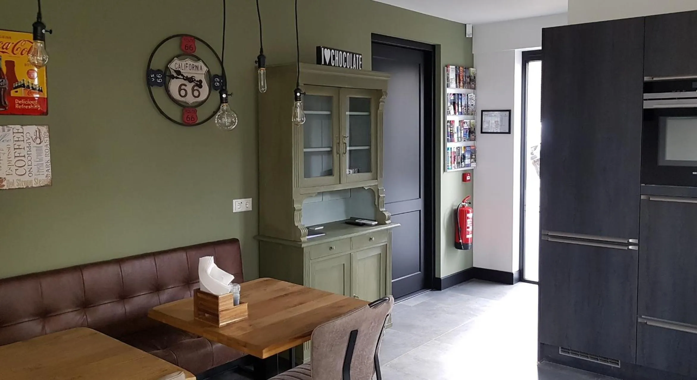 Seating area in B&B La Vita Verde