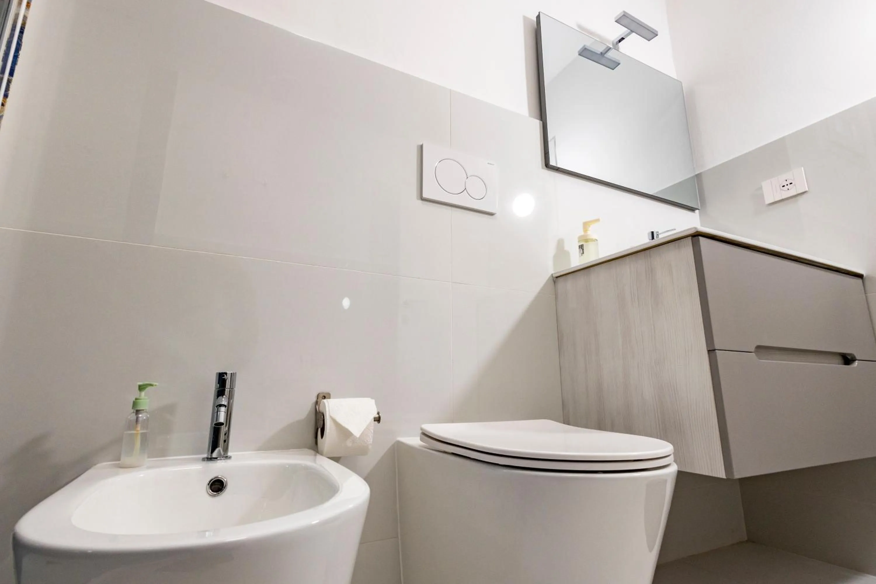 Toilet in B&B Belvedere All'Idria