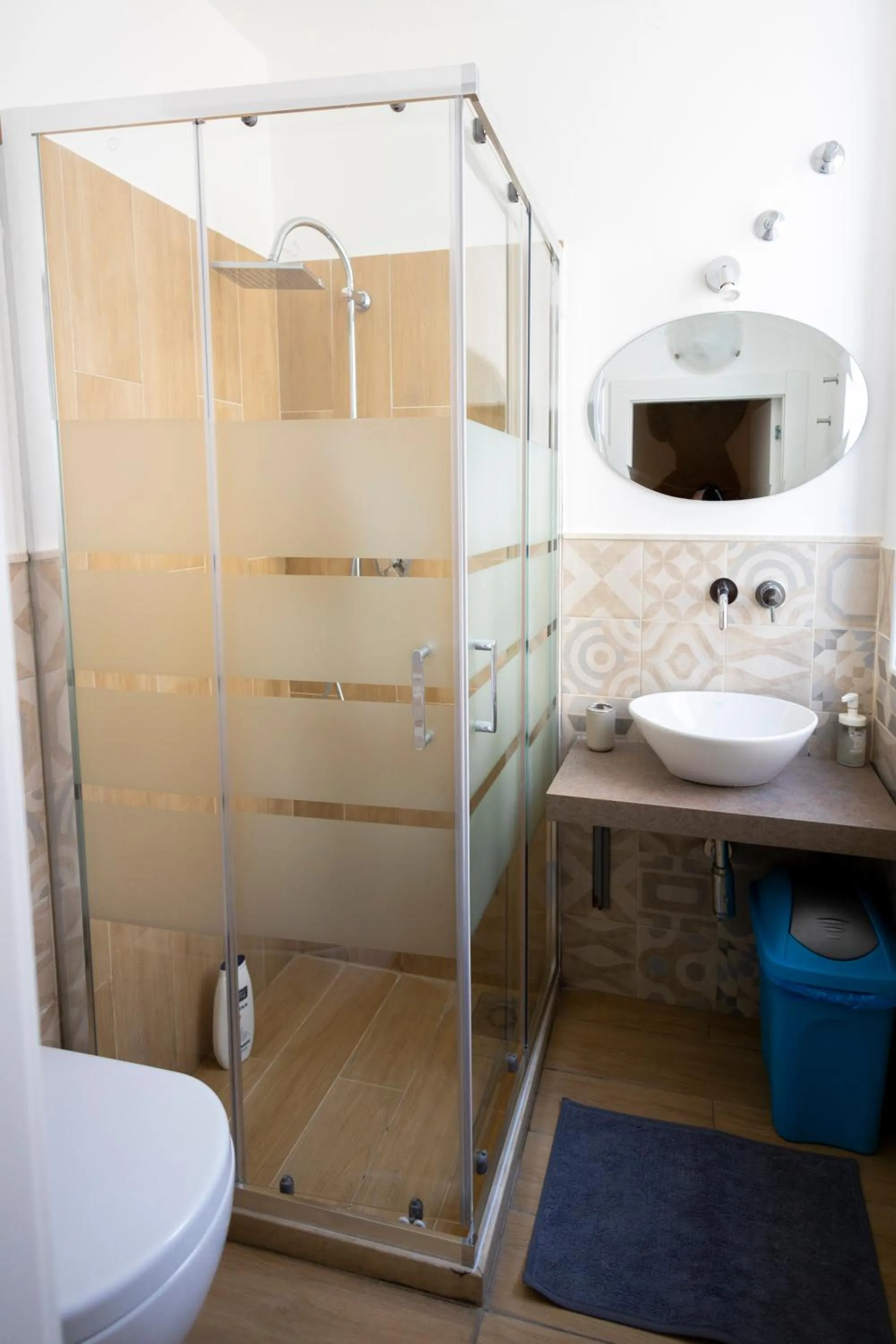 Shower in B&B Belvedere All'Idria