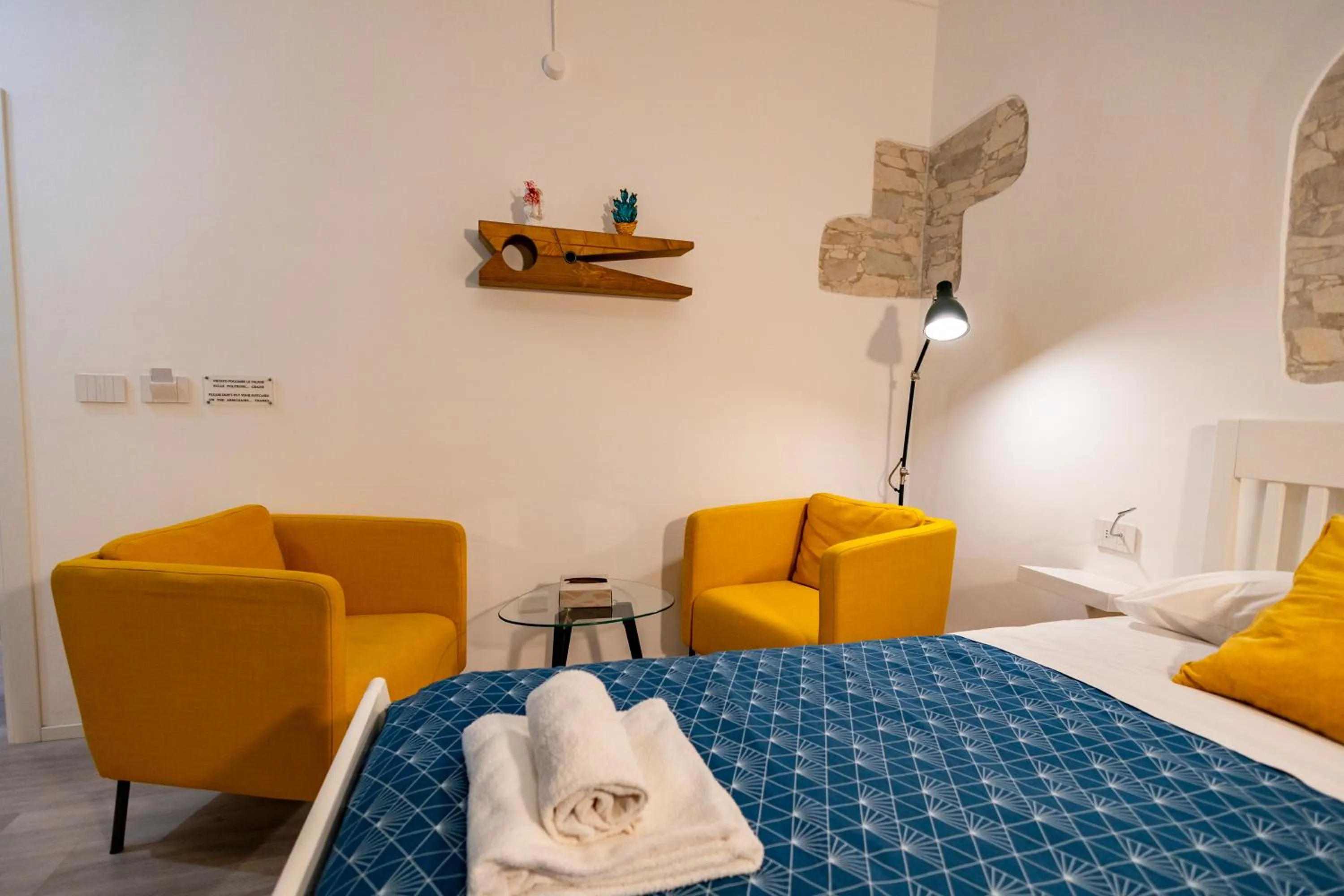 Bed in B&B Belvedere All'Idria