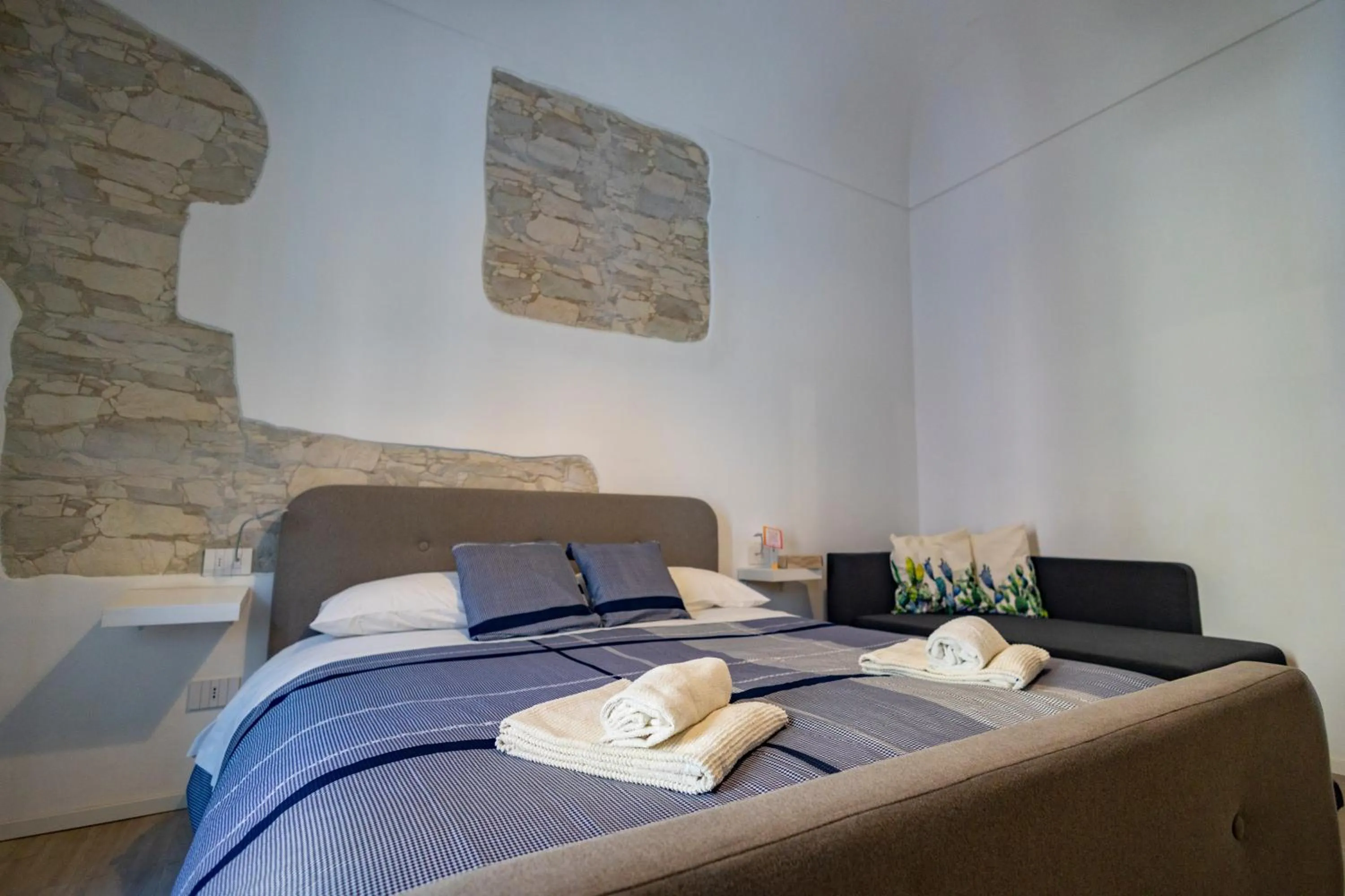 Bed in B&B Belvedere All'Idria