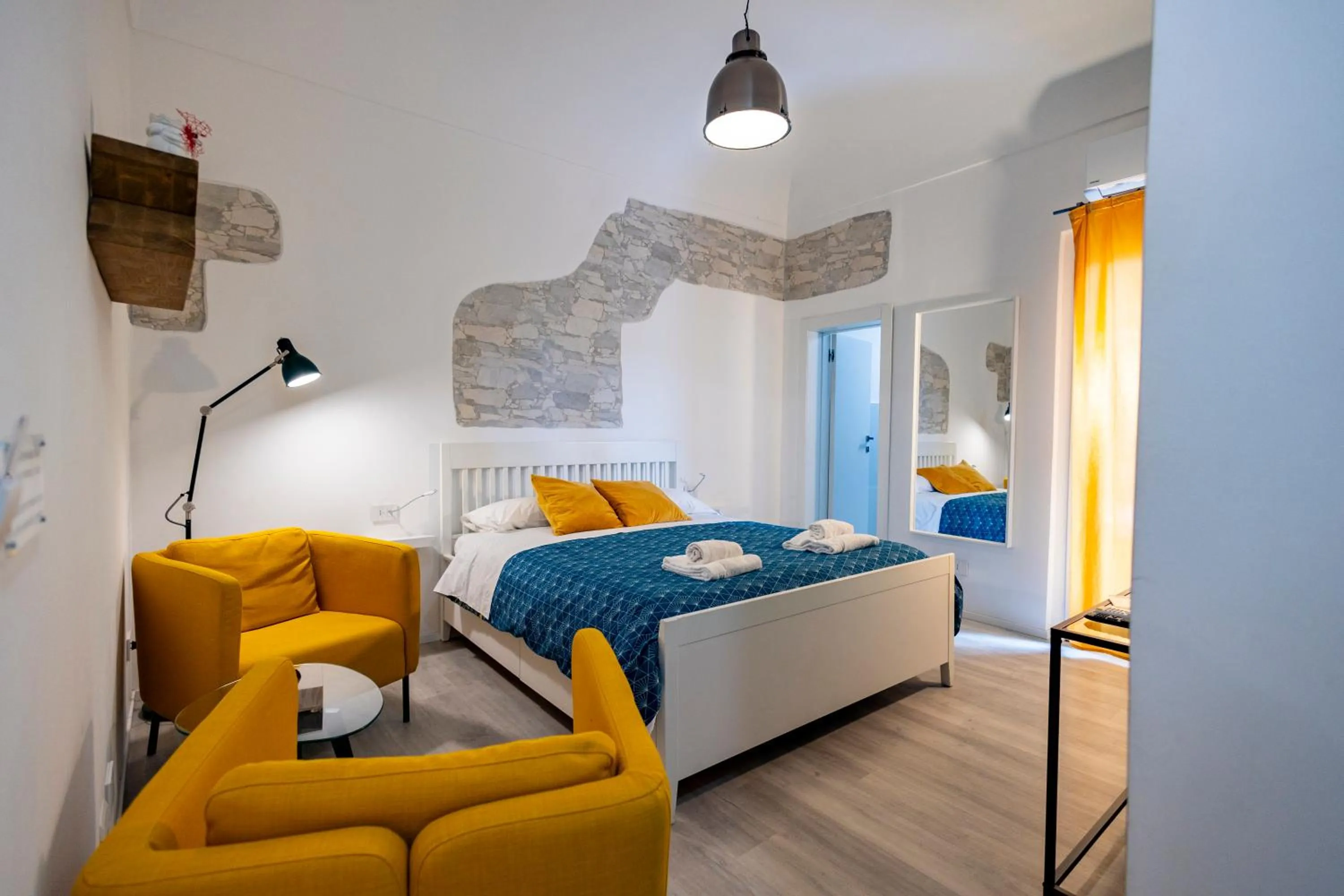 Bed in B&B Belvedere All'Idria